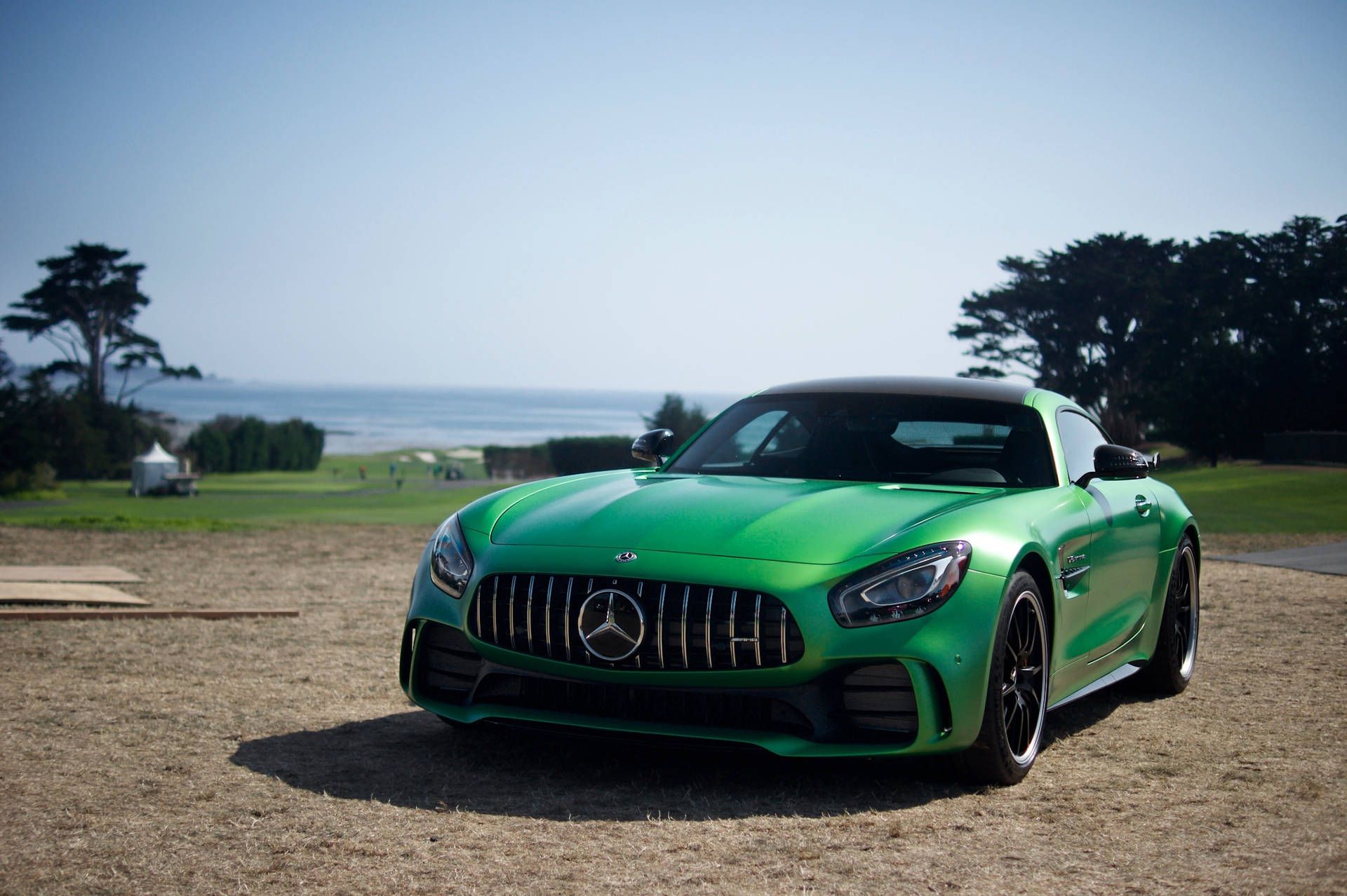 1920x1278 Amg Gtr Classic Green Wallpaper