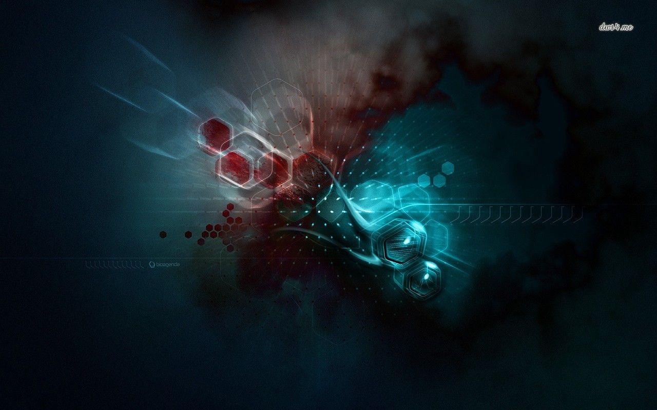 1280x800 Degraded molecules wallpaper wallpaper
