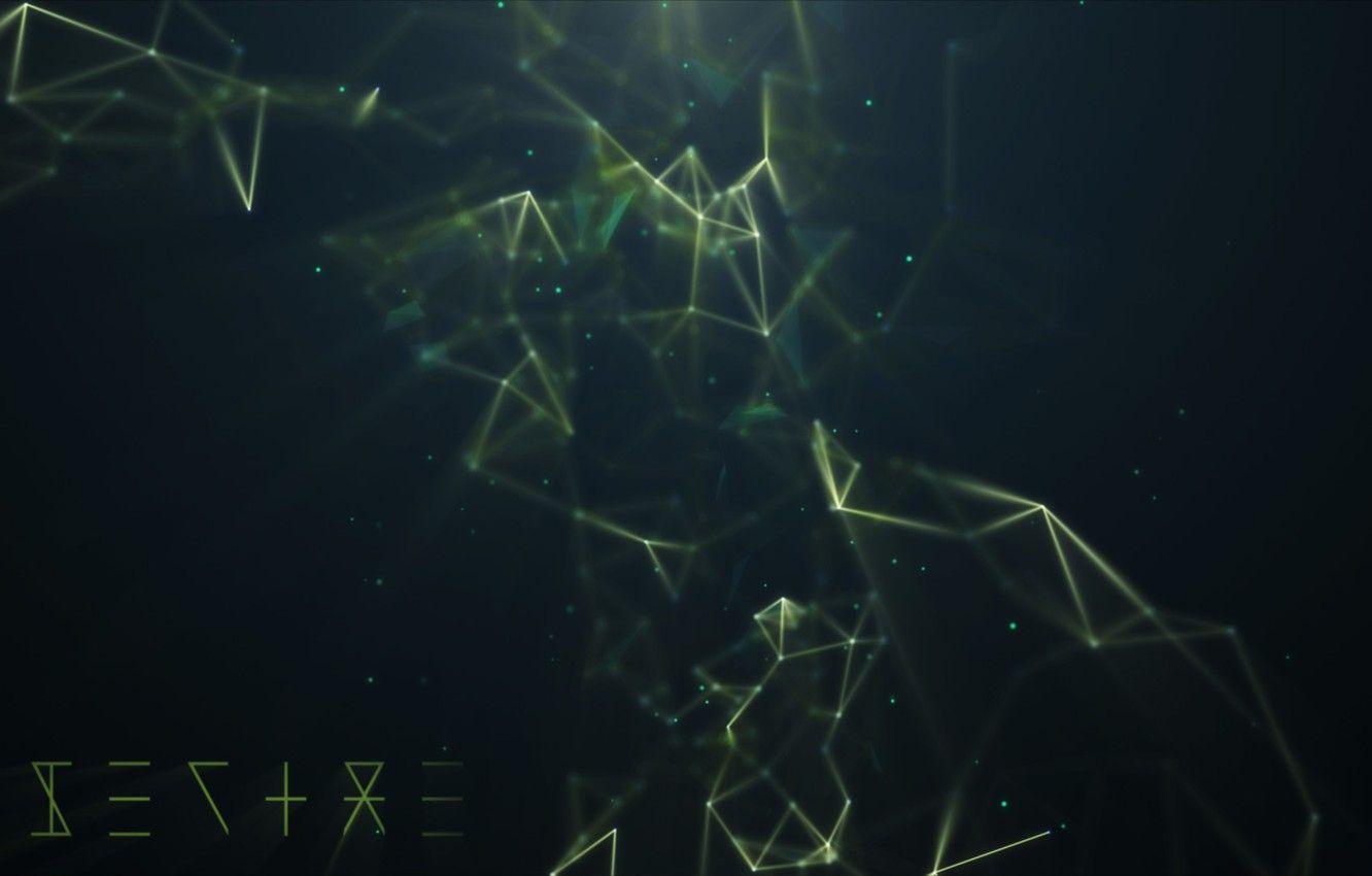 1332x850 Wallpaper science, molecule, Science, biology, atoms, molecules image for desktop, section абстракции