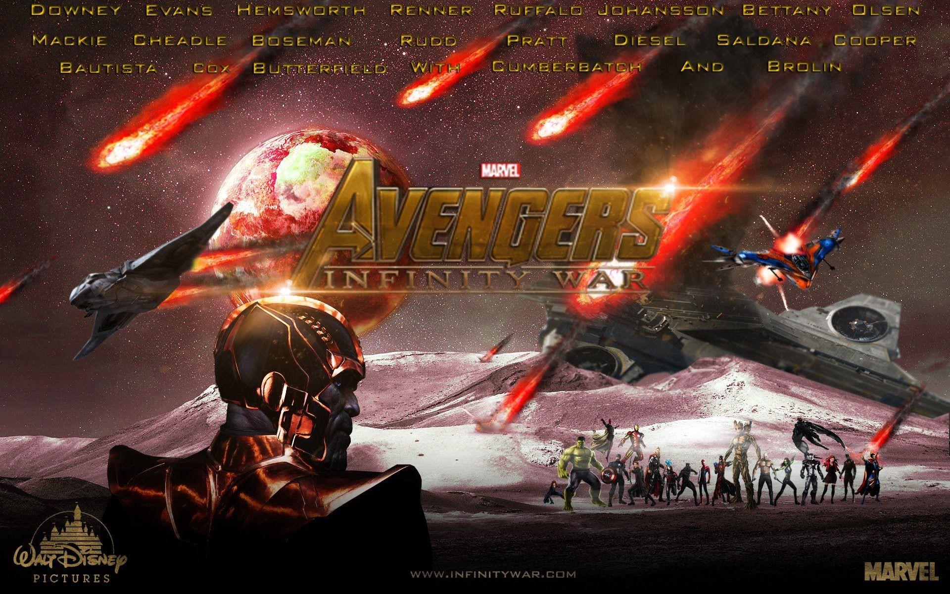 1920x1200 Avengers: Infinity War Theatrical (Fan Made)