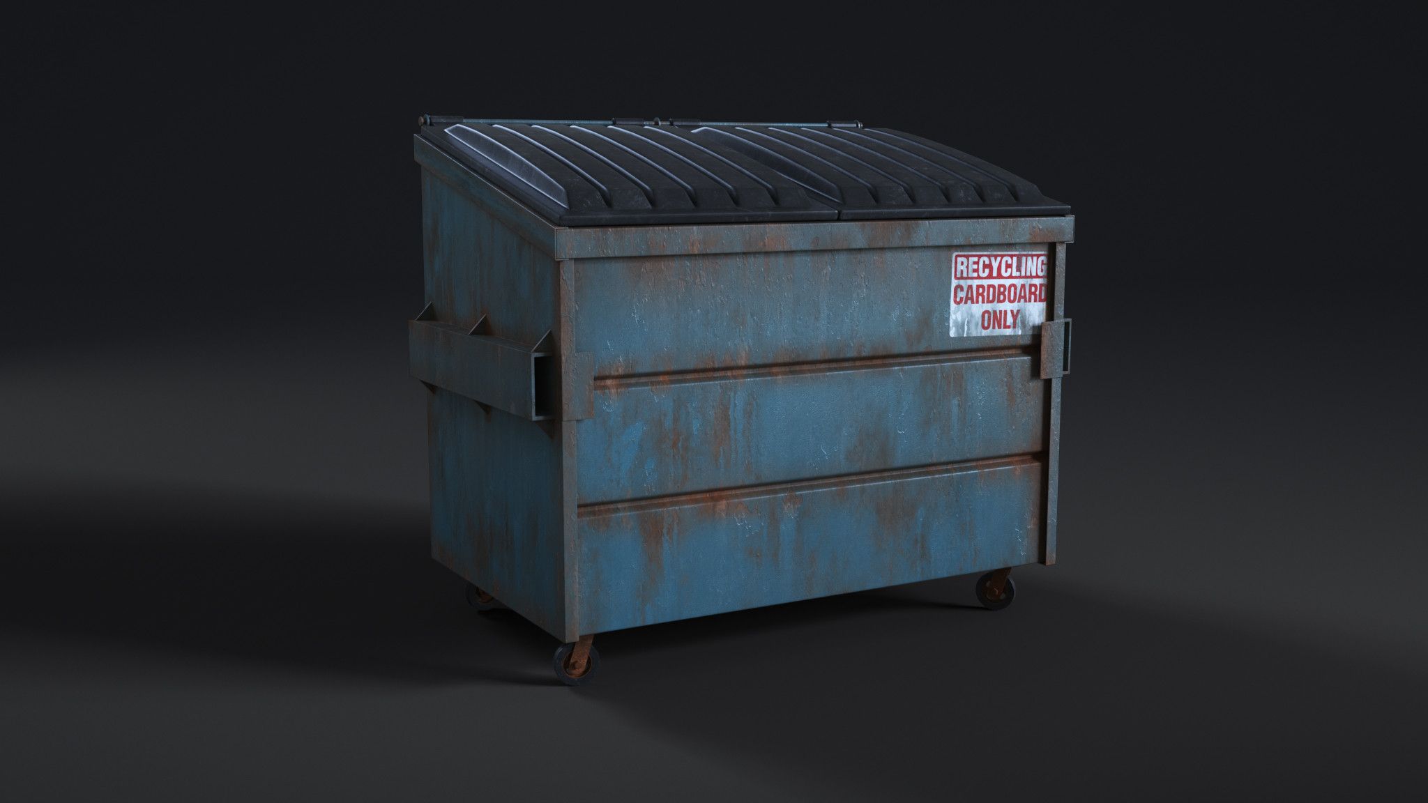 2048x1152 Rusty Dumpster