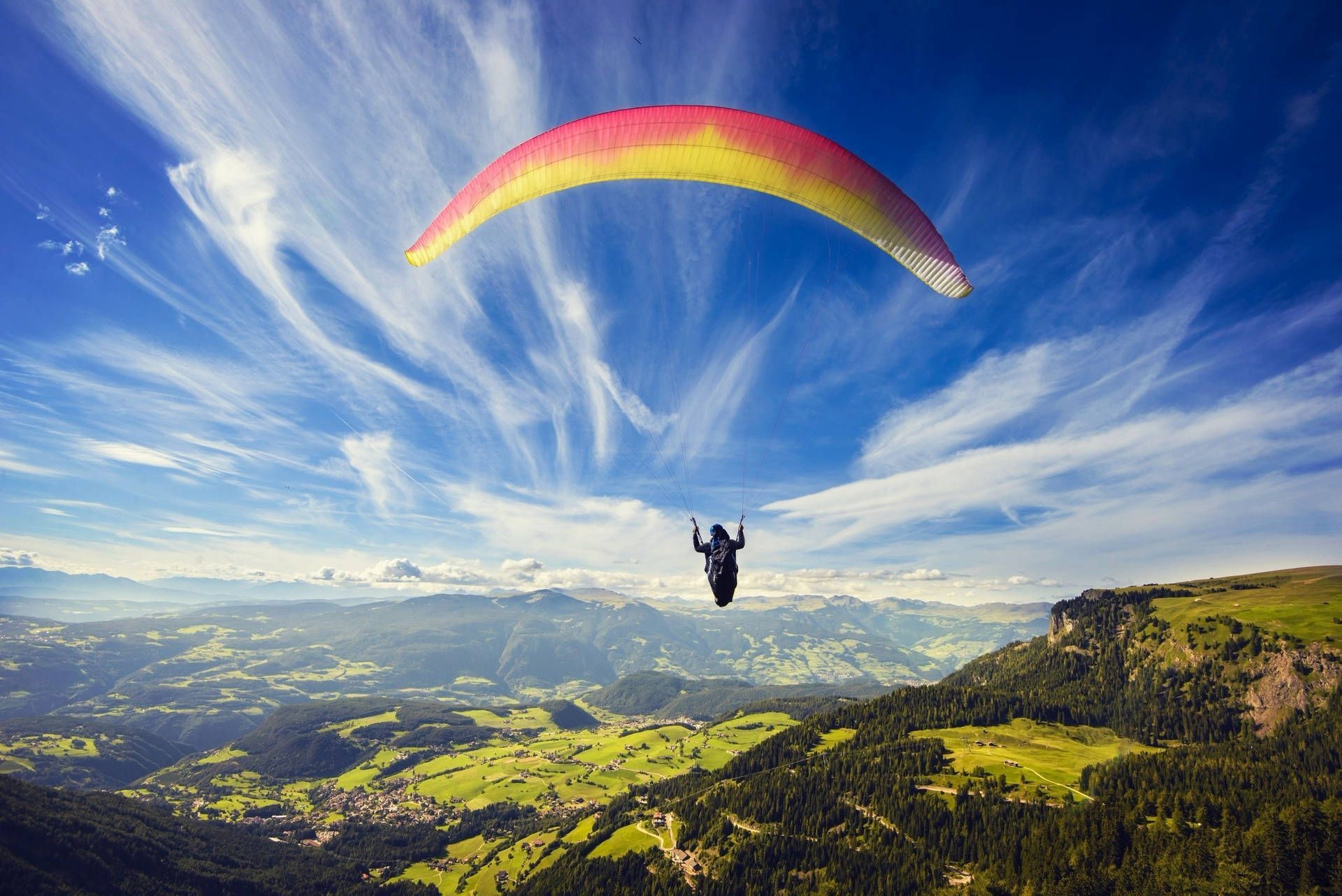 1920x1282 Paragliding Wallpaper