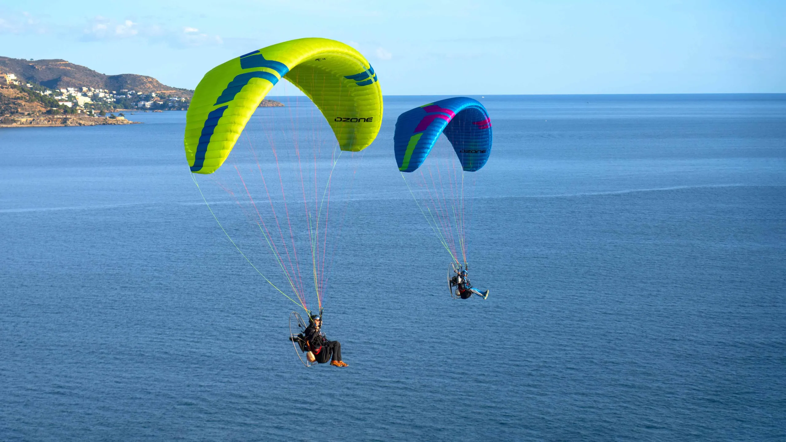 2560x1440 Kona 3 Ozone Paragliding Paramotoring