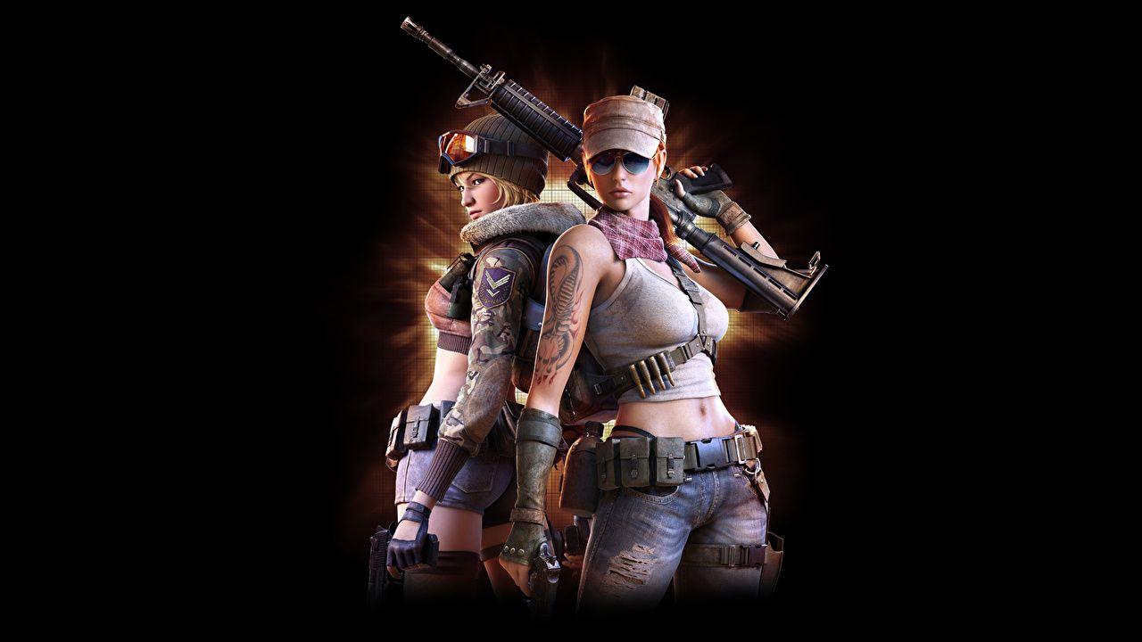 1280x720 Wallpaper Point Blank warrior 2 female Games eyeglasses