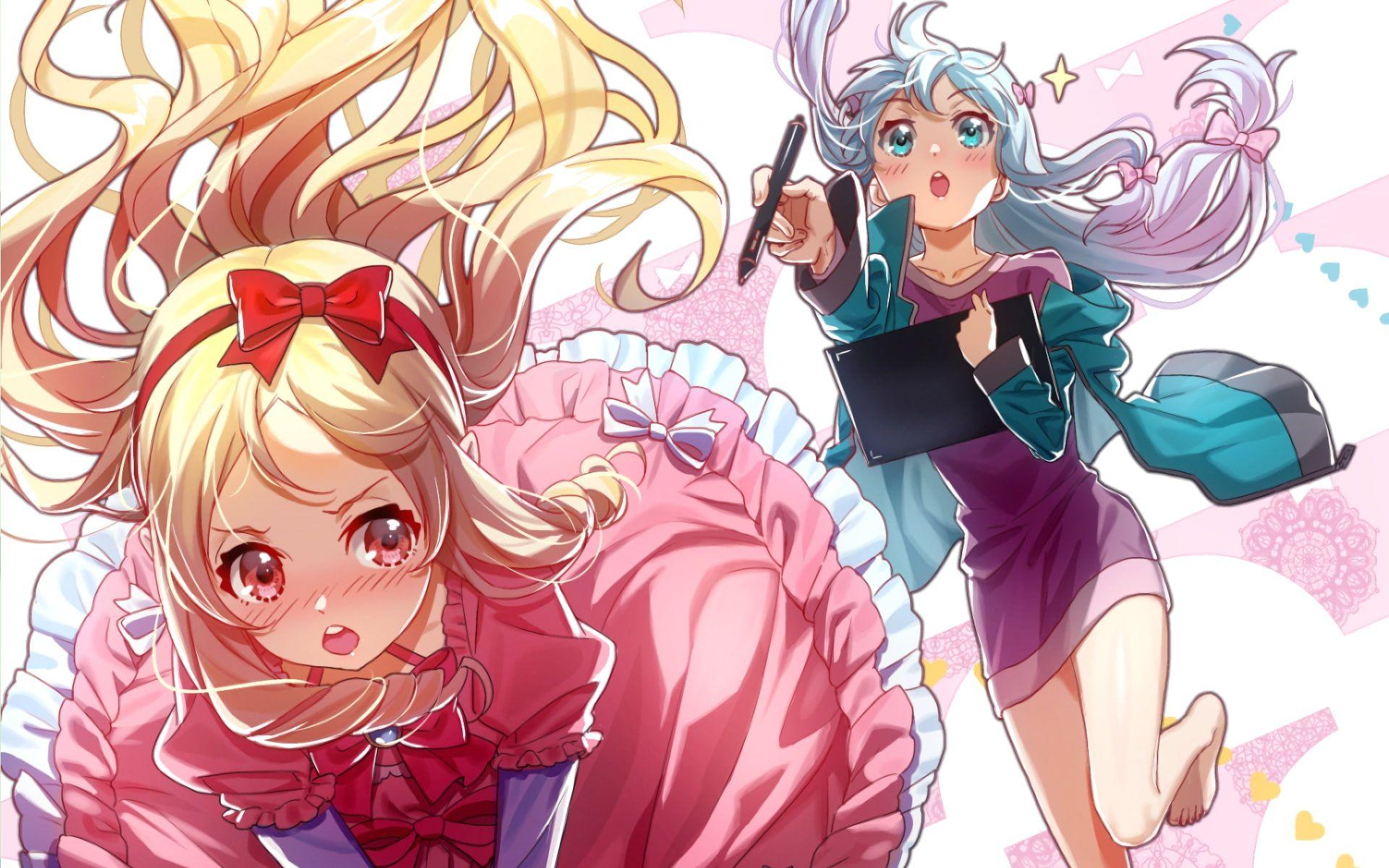 1920x1200 HD Wallpaper: Eromanga Sensei, Elf Yamada, Indoors, One
