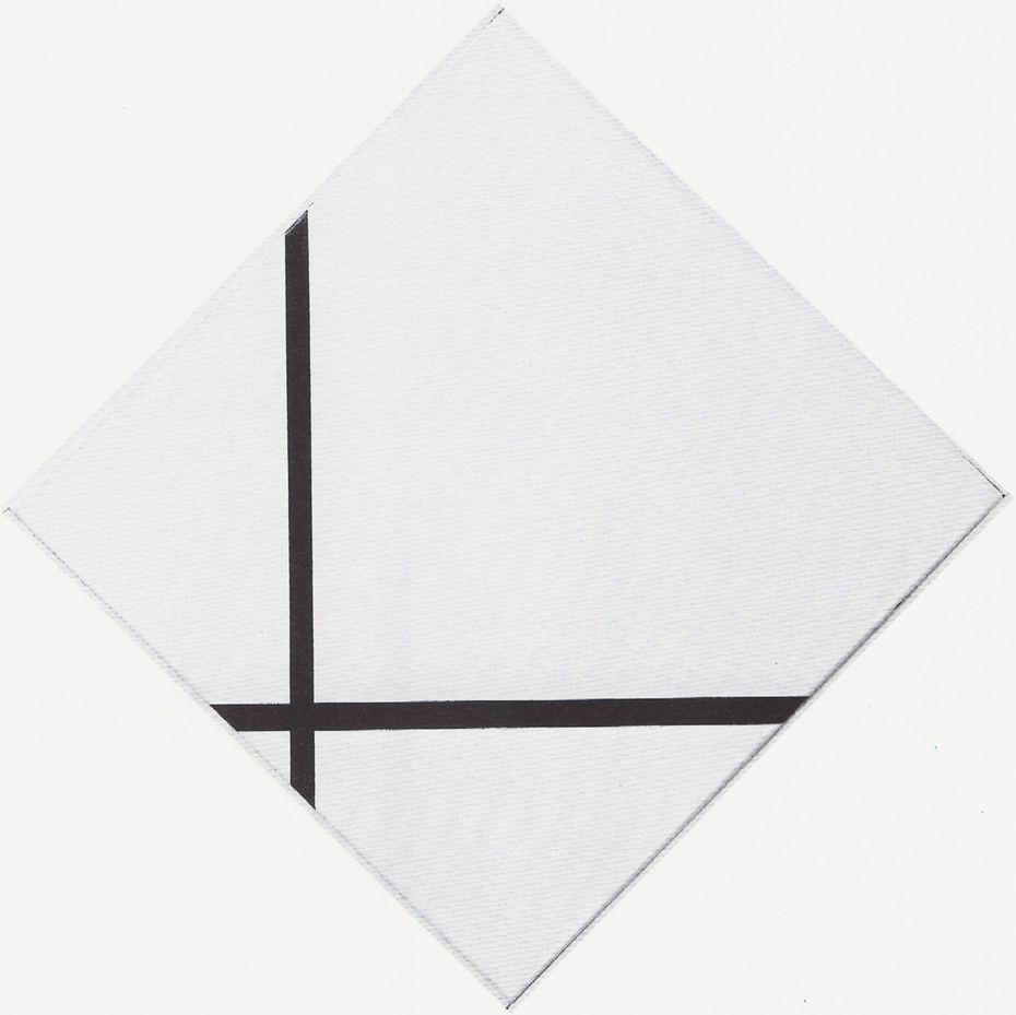 930x929 Lozenge Composition with Two Lines Piet Mondrian