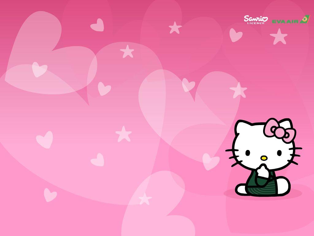 Hình nền Hello Kitty 1024x768.  Hình nền HD Q