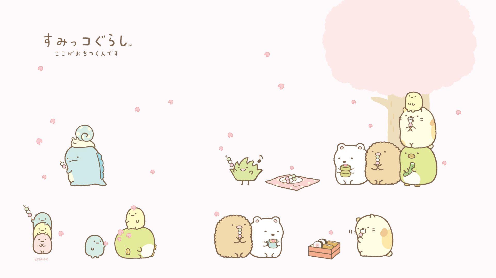 1922x1080 San X Wallpaper