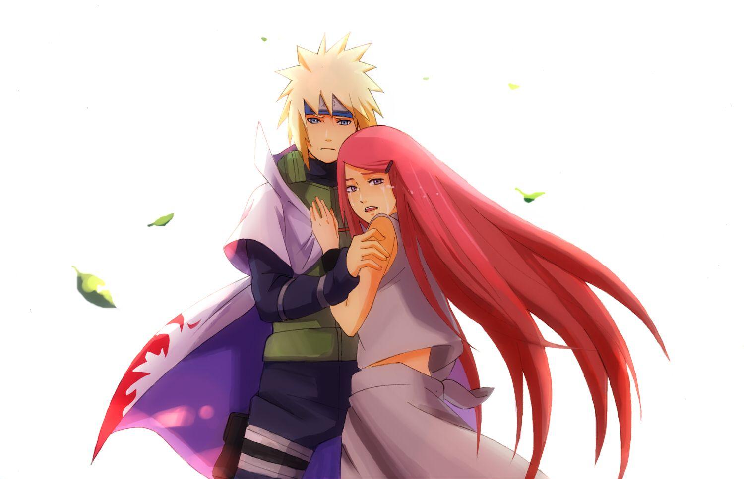 1500x967 Wallpaper minato, namikaze, kushina, uzumaki, love, naruto