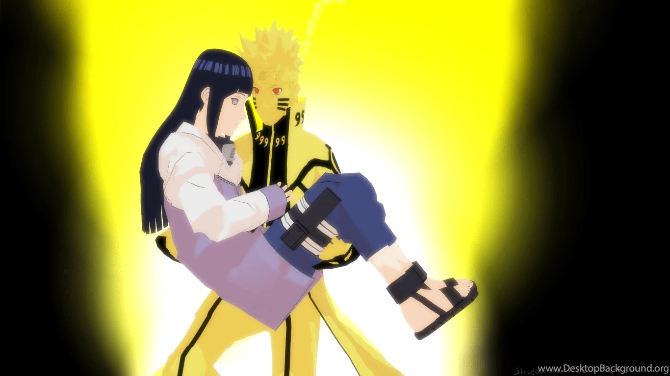 1366x768 More Like MMD Naruhina Bijuu Mode Wallpaper