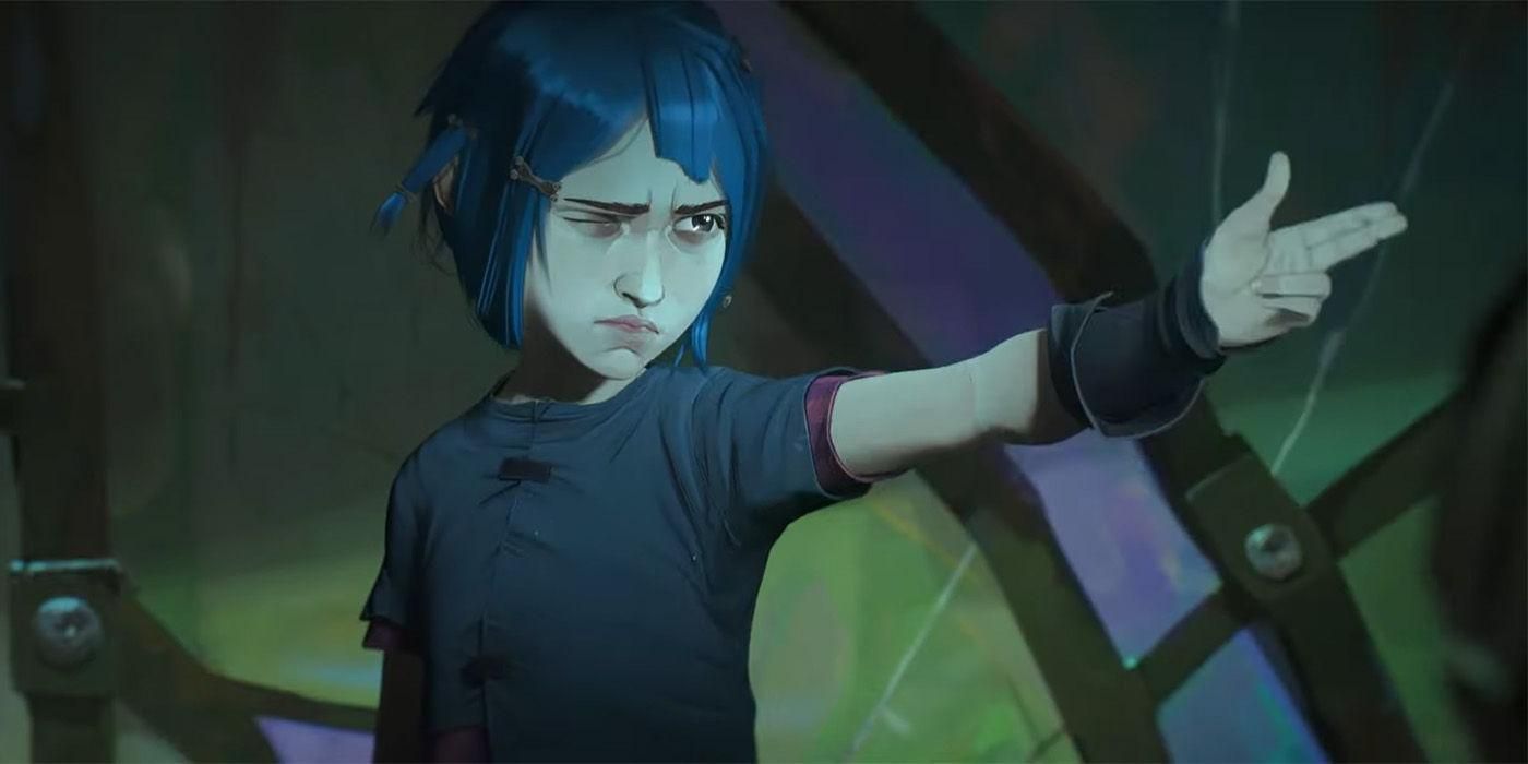 1400x700 Jinx HD Arcane Wallpaper