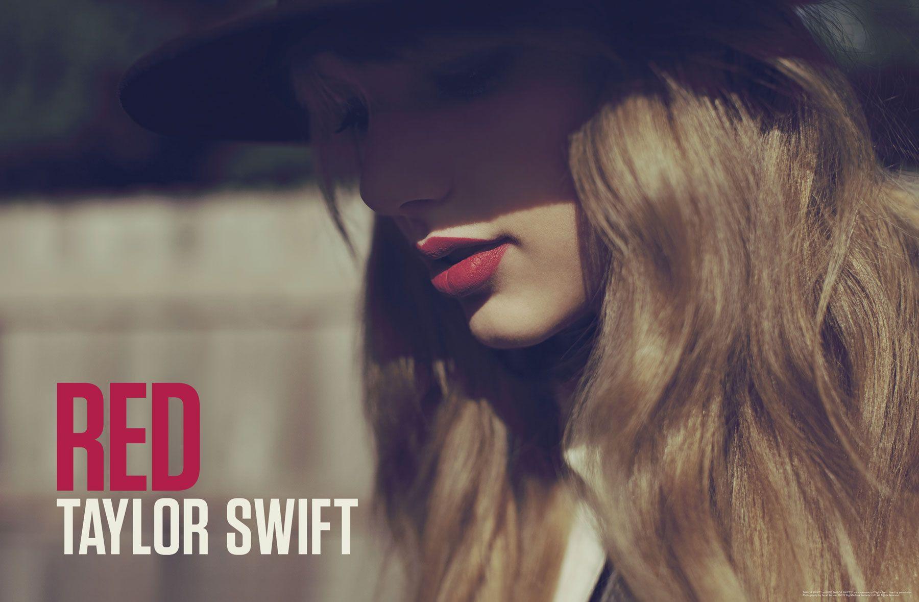 taylor swift red album cover