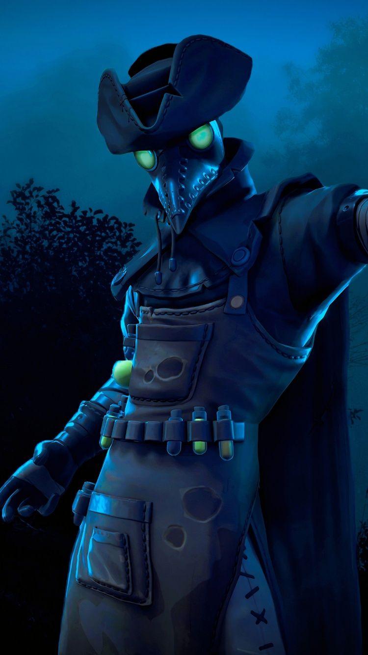 750x1334 Download 750x1334 wallpaper plague, fortnite, video game