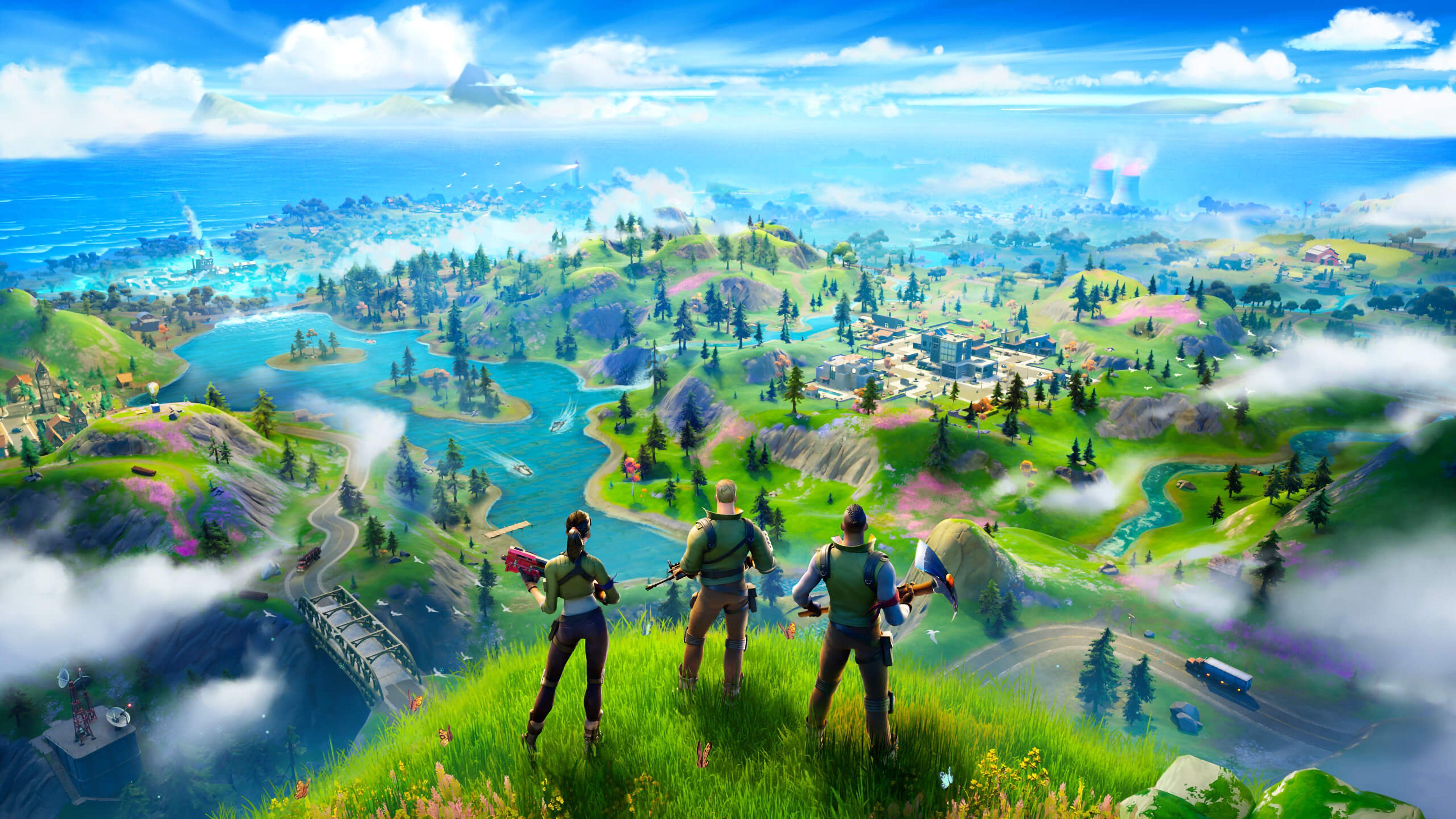 3840x2160 Fortnite Chương 2 Hình nền 4K, Trò chơi HD 4K