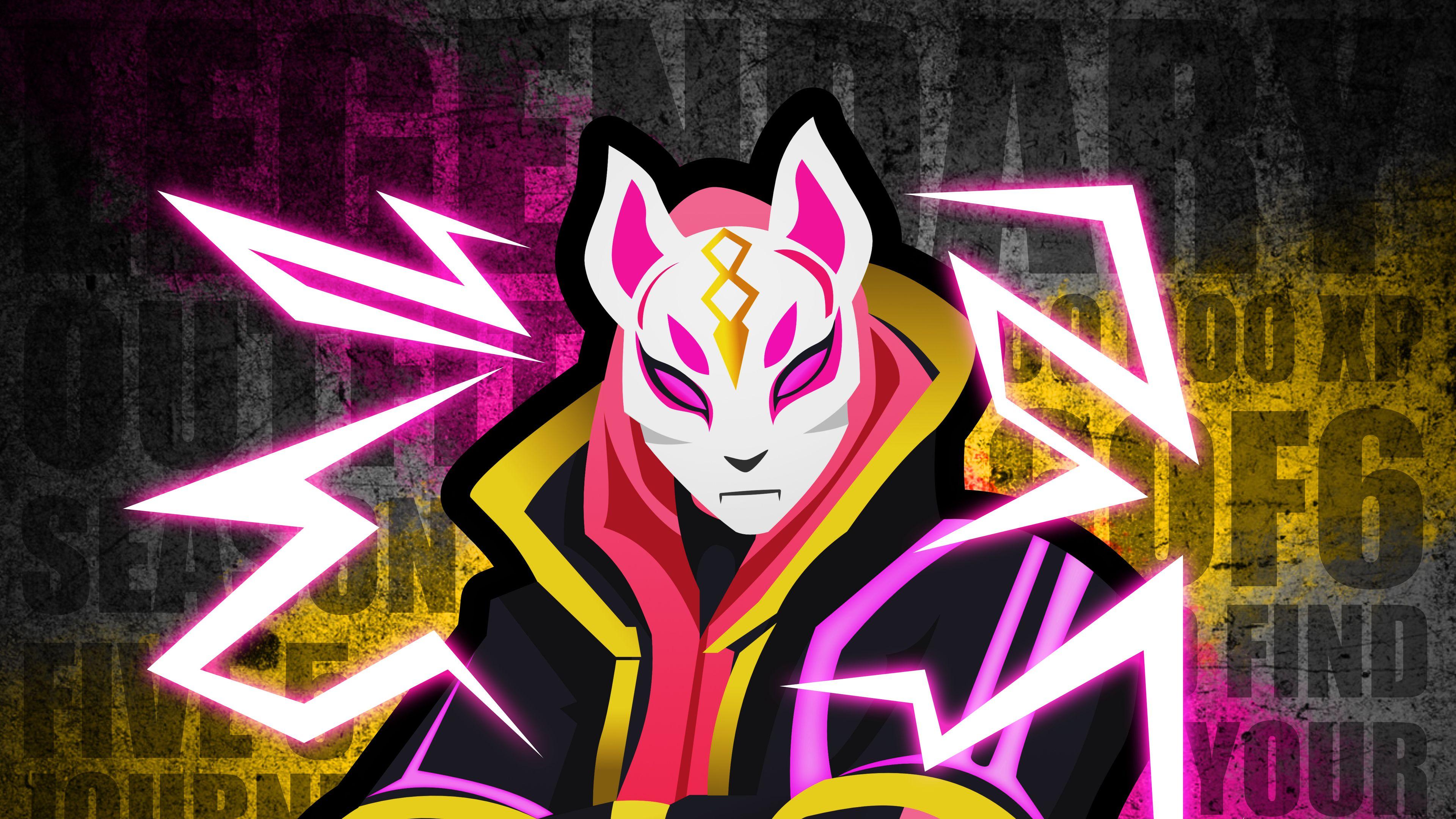 3840x2160 Wallpaper 4k Fortnite Drift Poster 4k 2019 games wallpaper