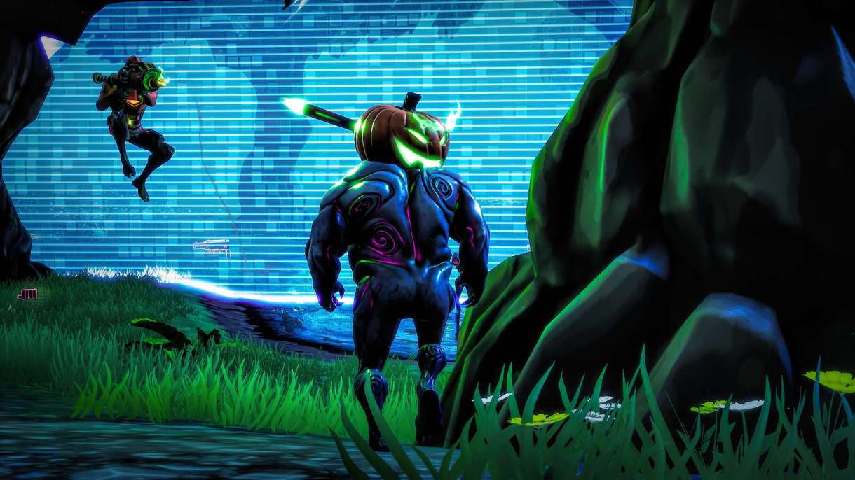 1220x686 Carbon Commando Fortnite Wallpaper
