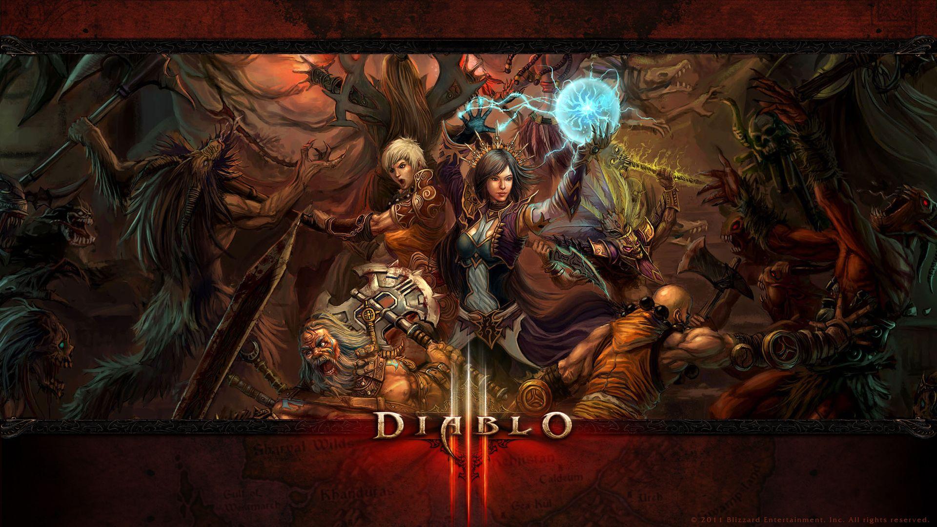 Diablo 3 Wallpapers Top Free Diablo 3 Backgrounds Wallpaperaccess