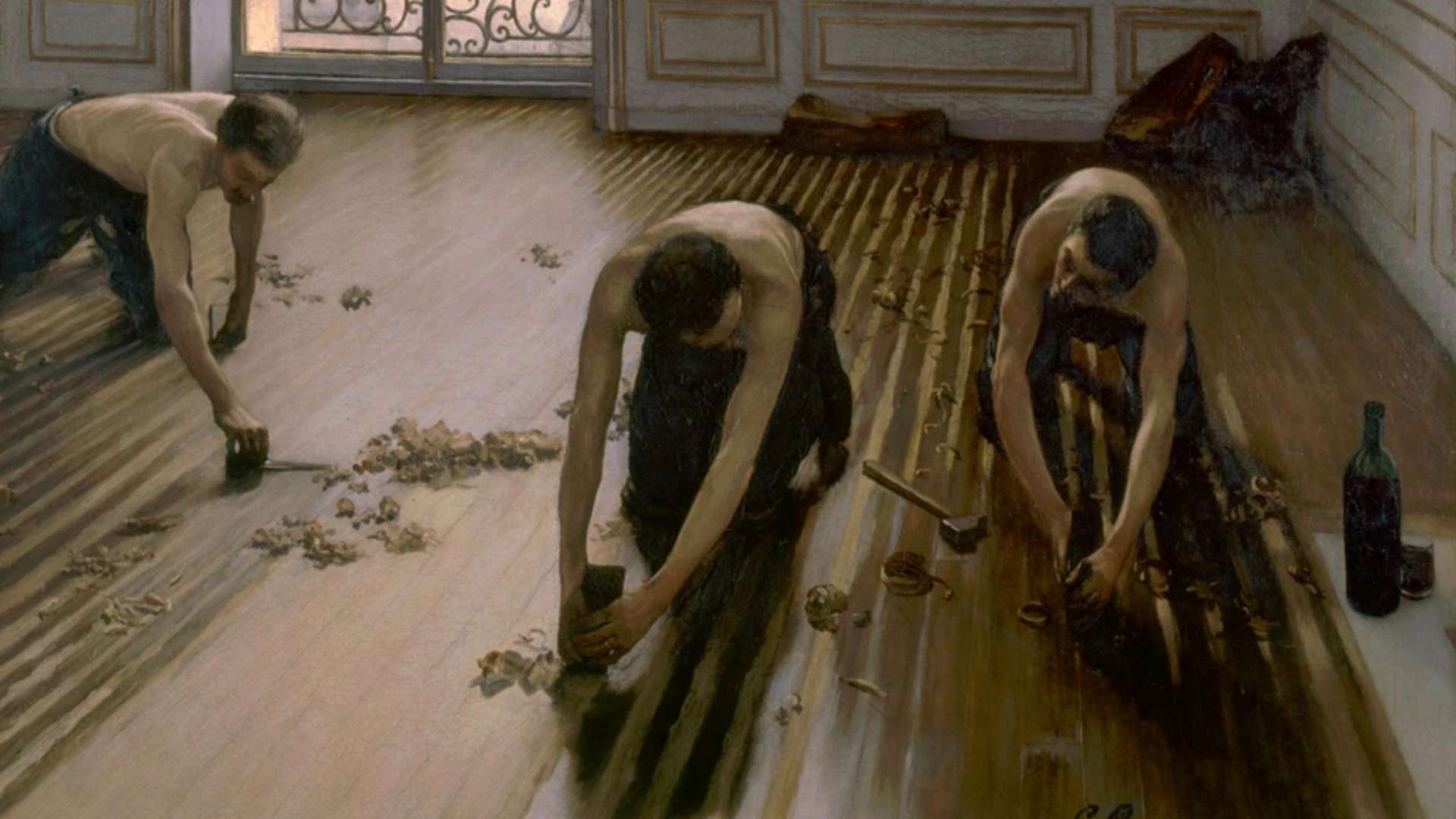 1920x1080 Gustave Caillebotte, painting masculine