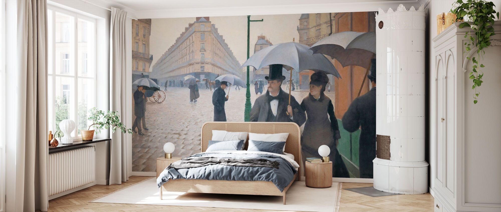 2000x850 Gustave Caillebotte Rue de Paris