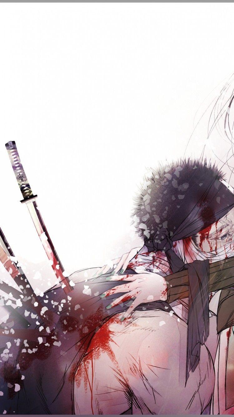 750x1334 Download 750x1334 Naruto, Zabuza Momochi, Haku, Swords