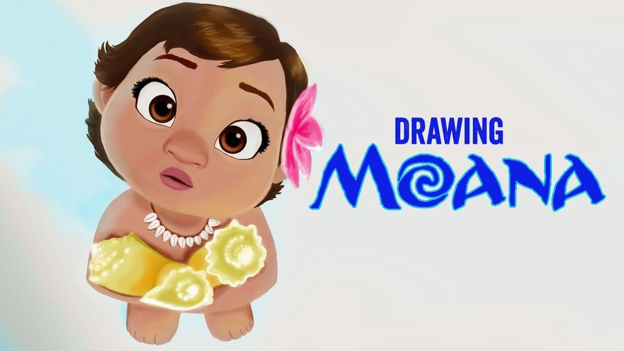 Baby Moana  رسمتي بالجاف صورتها من قريب My drawing Moana using  ballpointpen  Instagram