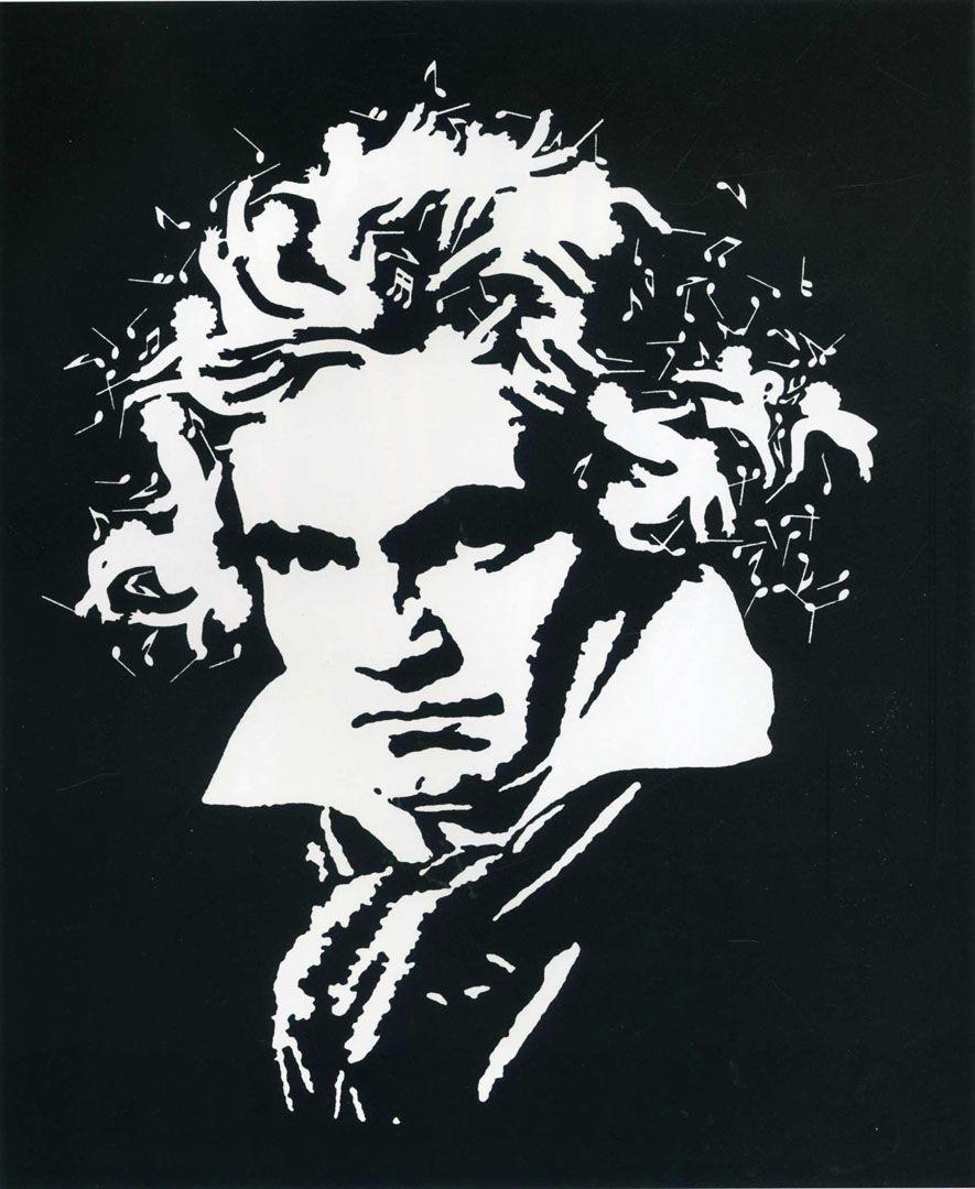 885x1080 Beethoven Music Fan Art
