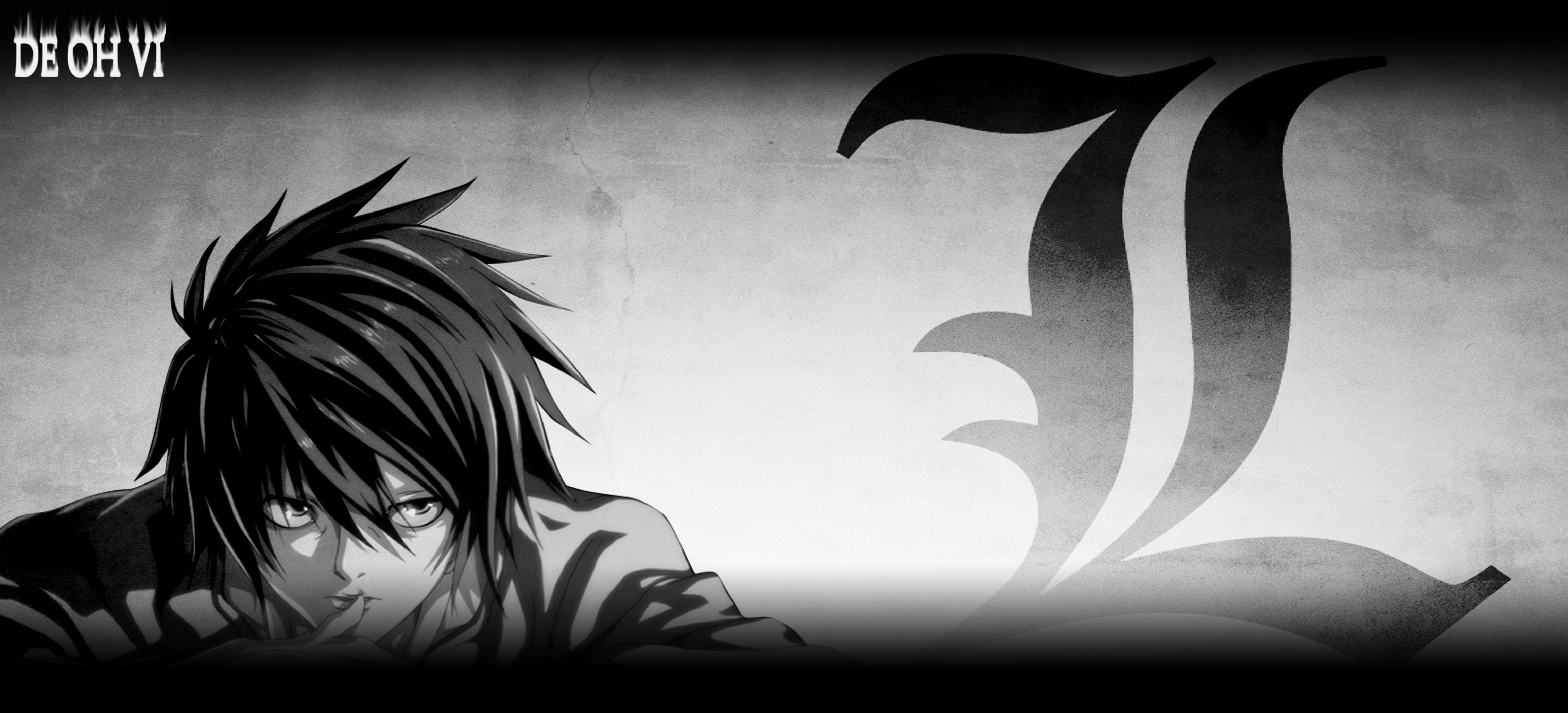 Death Note L Wallpapers - Top Free Death Note L Backgrounds -  WallpaperAccess