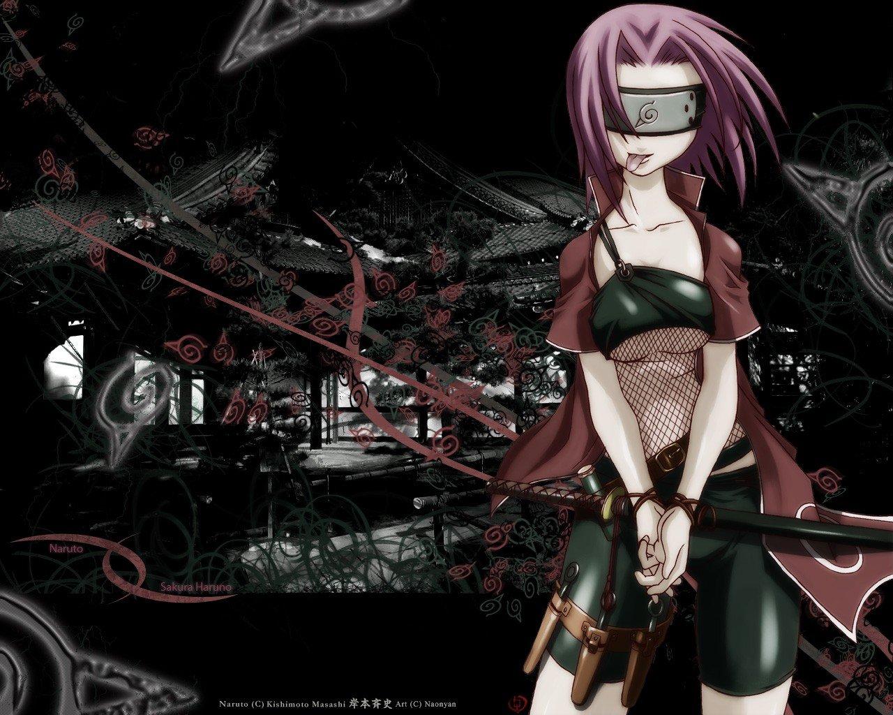 1280x1024 Sakura Haruno wallpaper HD for desktop background