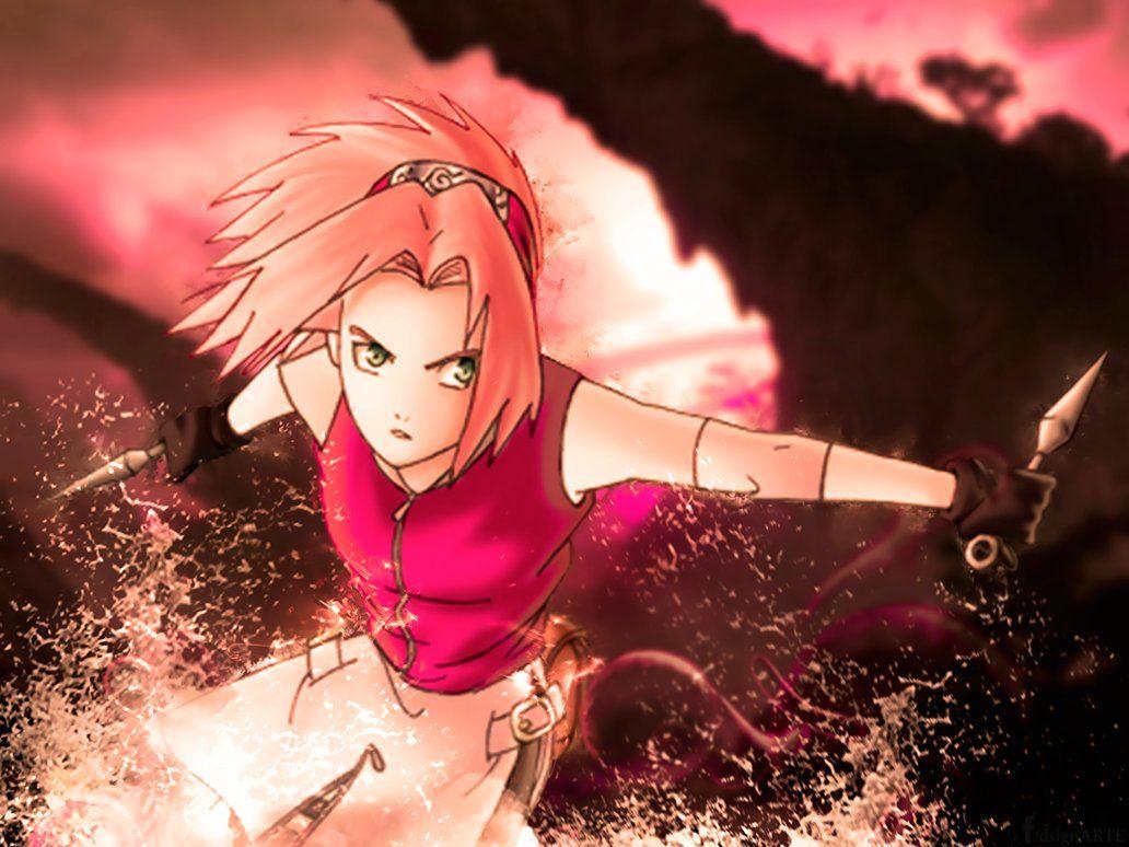 1032x774 Sakura Haruno Wallpaper