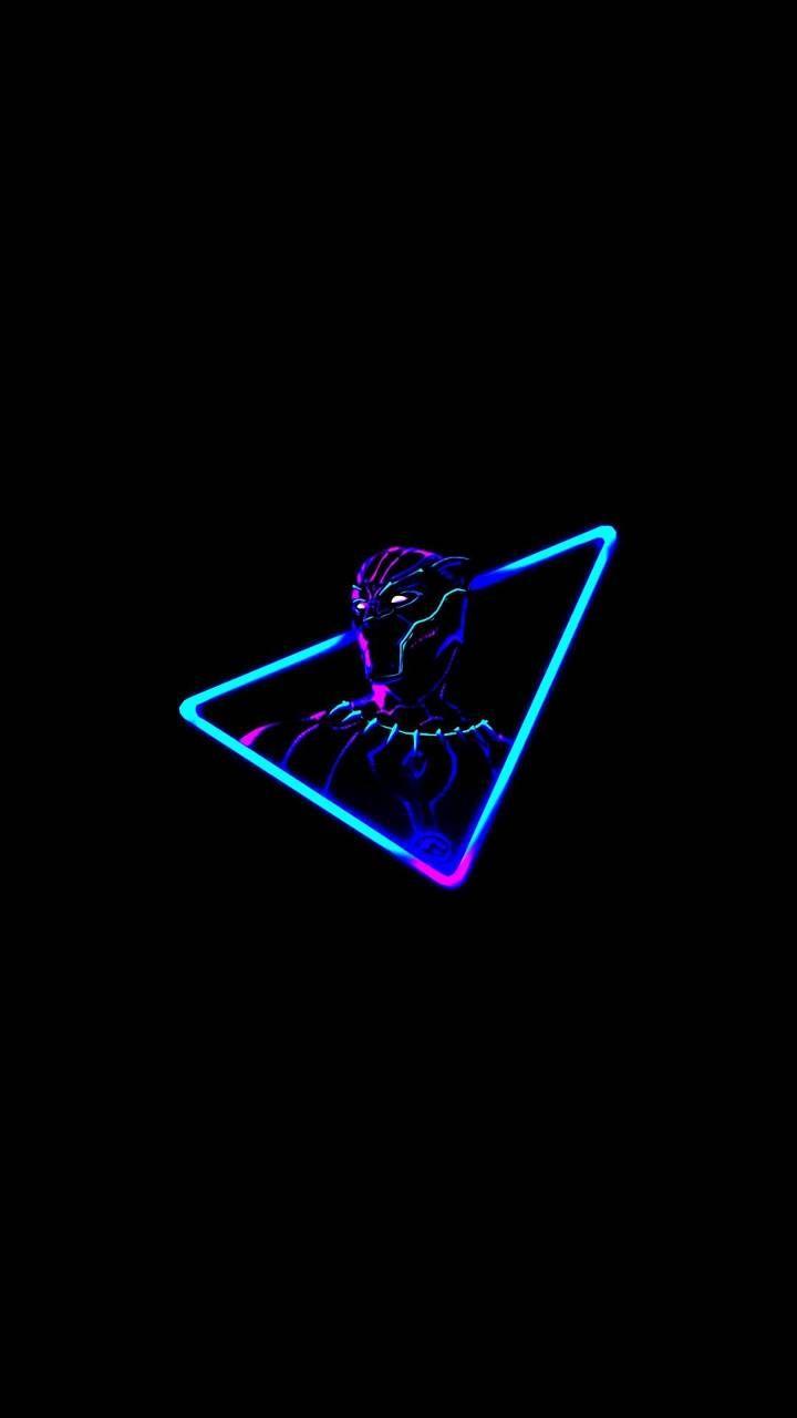 720x1280 Black panther amoled Wallpaper