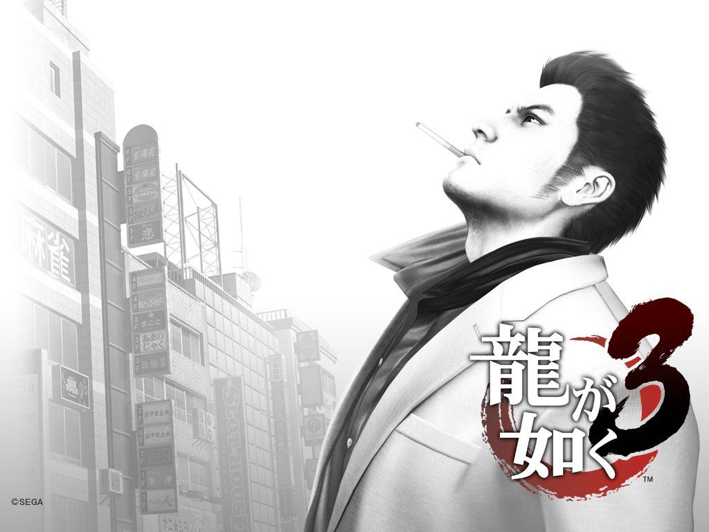 1024x768 Yakuza 3 (2009) promotional art