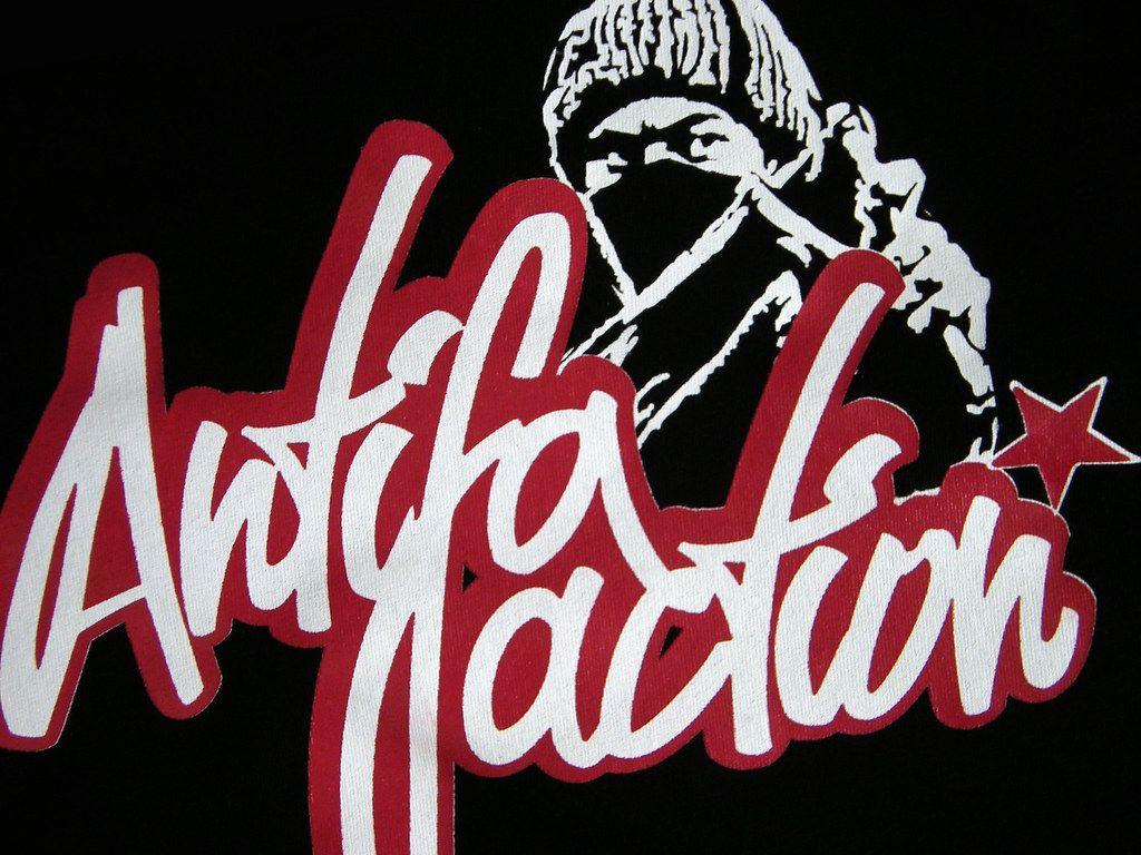 1024x768 ANTIFA ACTION silkscreen