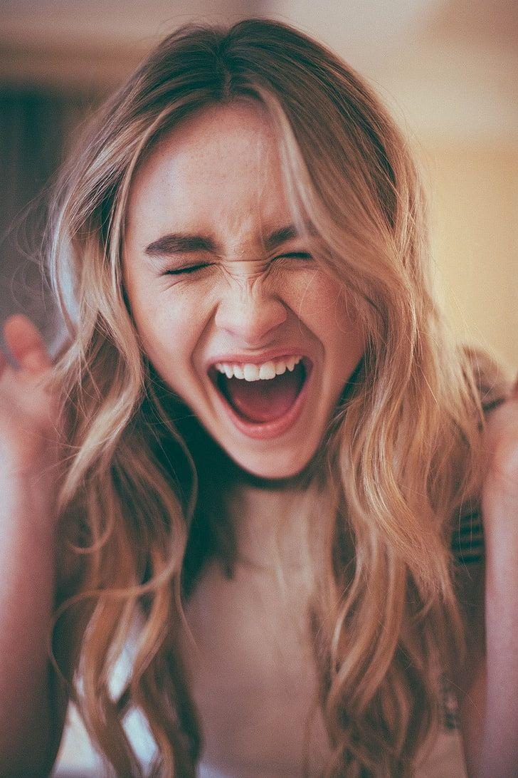 728x1092 HD wallpaper: Sabrina Carpenter, one person, emotion, long