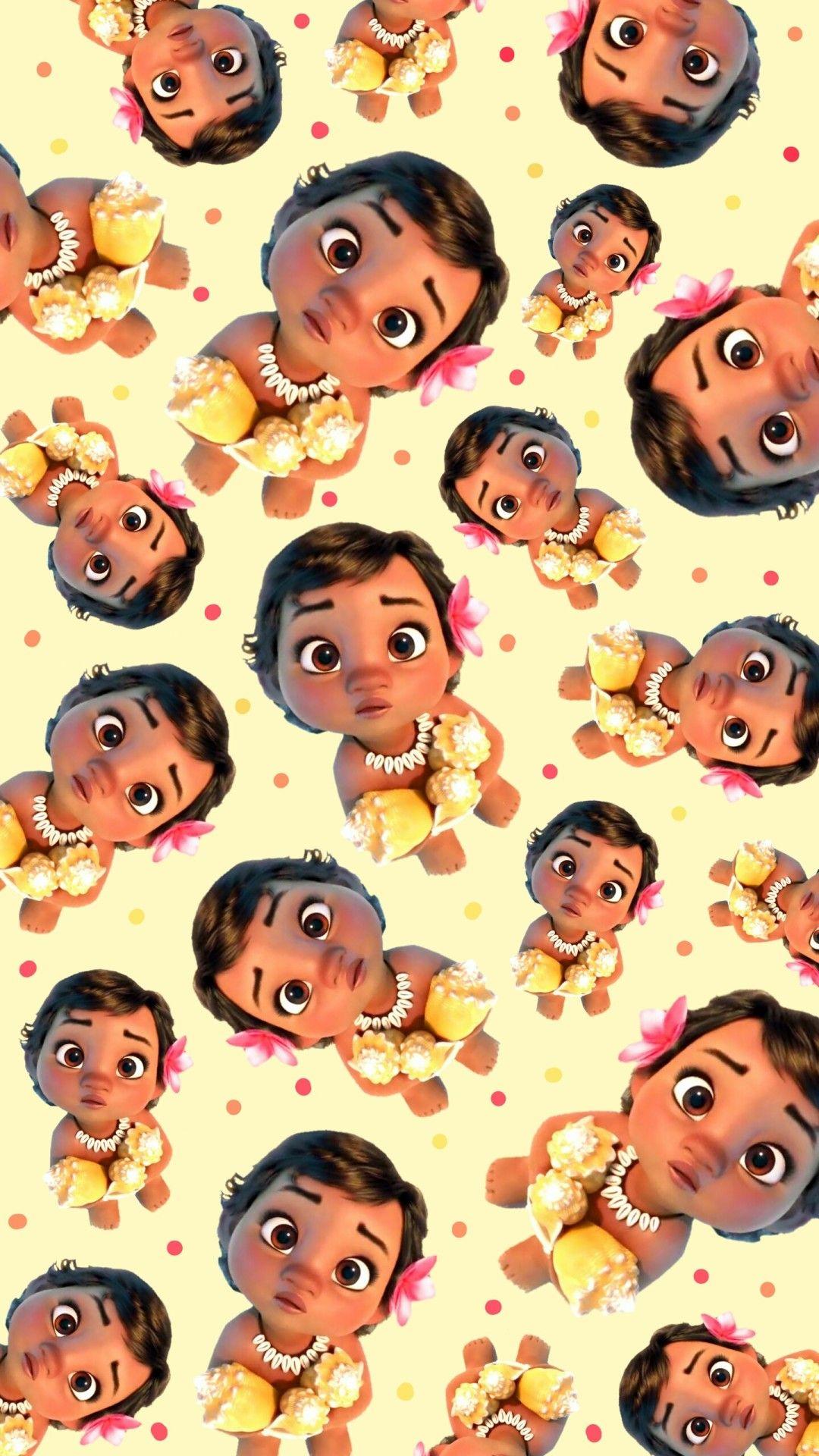 1080x1920 Moana Baby Wallpaper