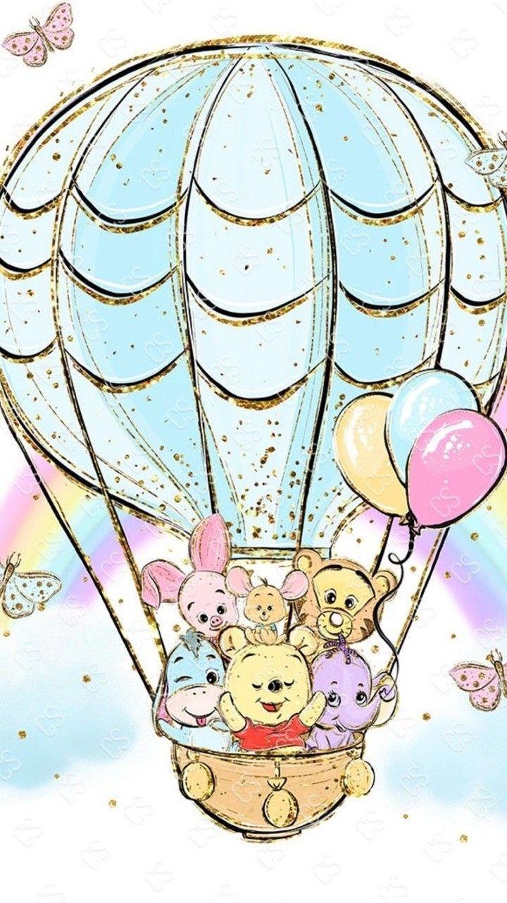 720x1280 Pooh and Friends. DISNEY. Cute disney wallpaper