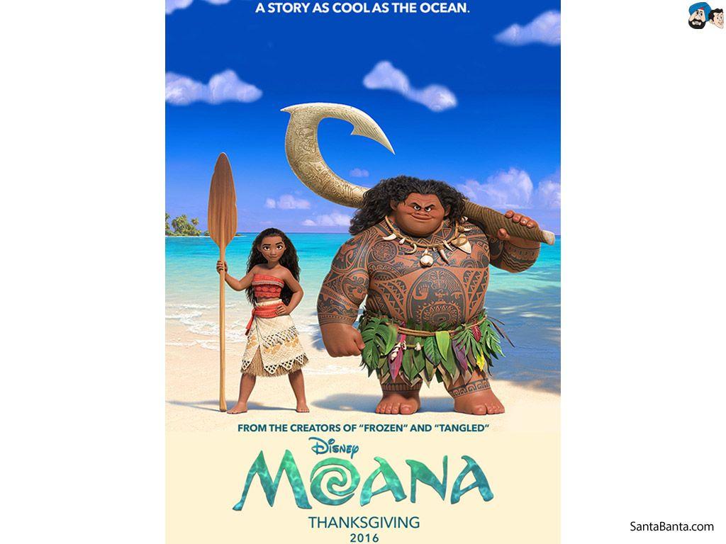 1024x768 Moana Movie Wallpaper