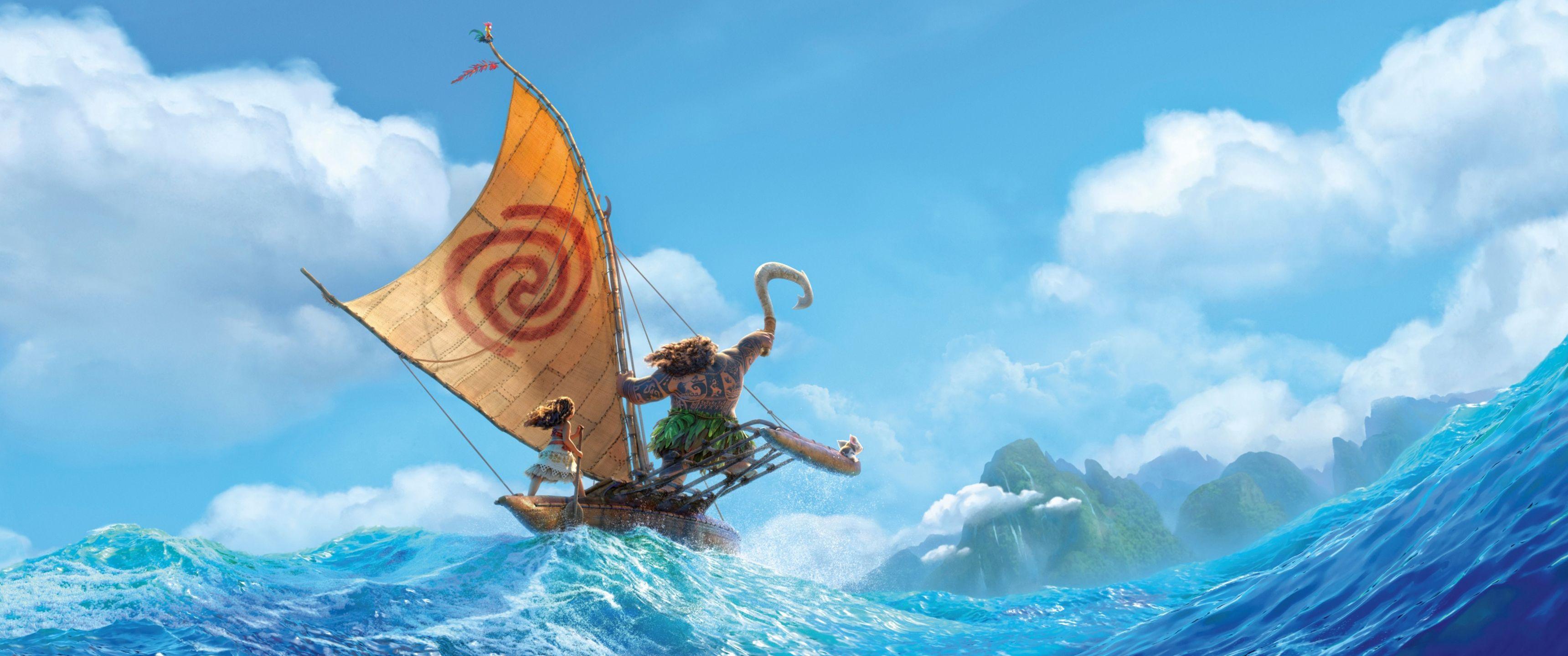 3440x1440 Disney's Moana [21:9]
