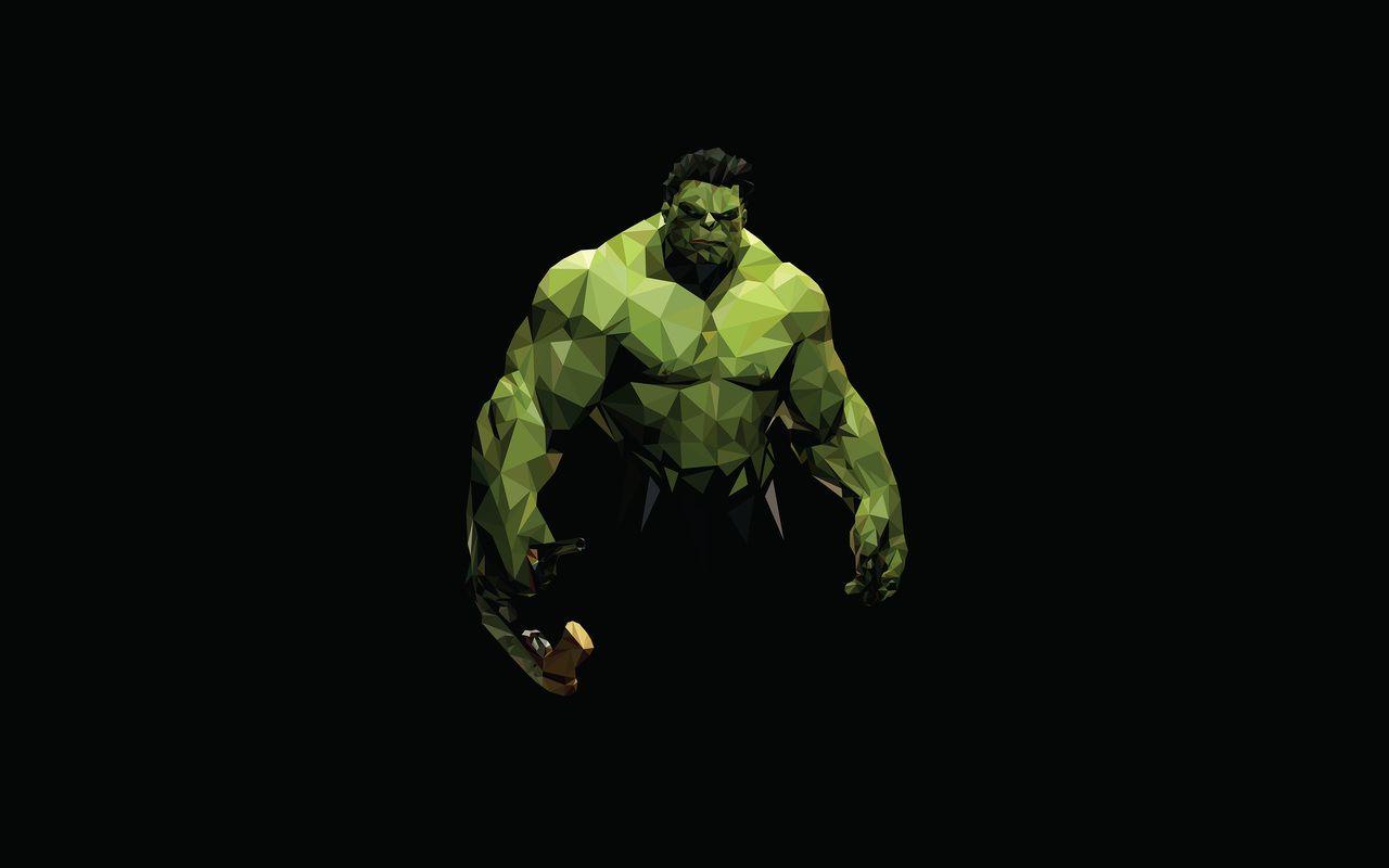 1280x800 Hulk Polyart 720P HD 4k Wallpaper, Image