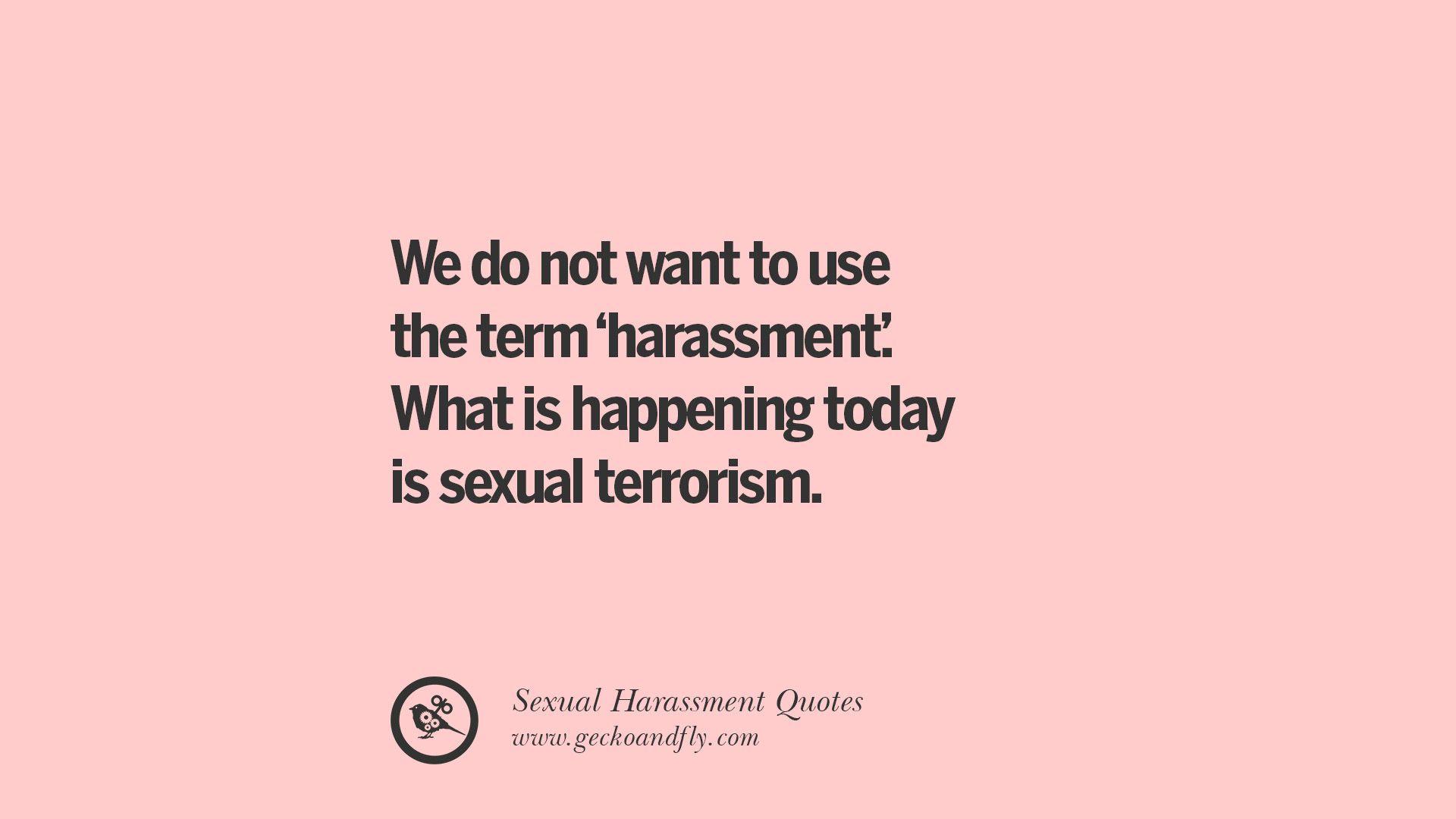 1920x1080 Quotes On Sexual Harassment Out And Standing Up