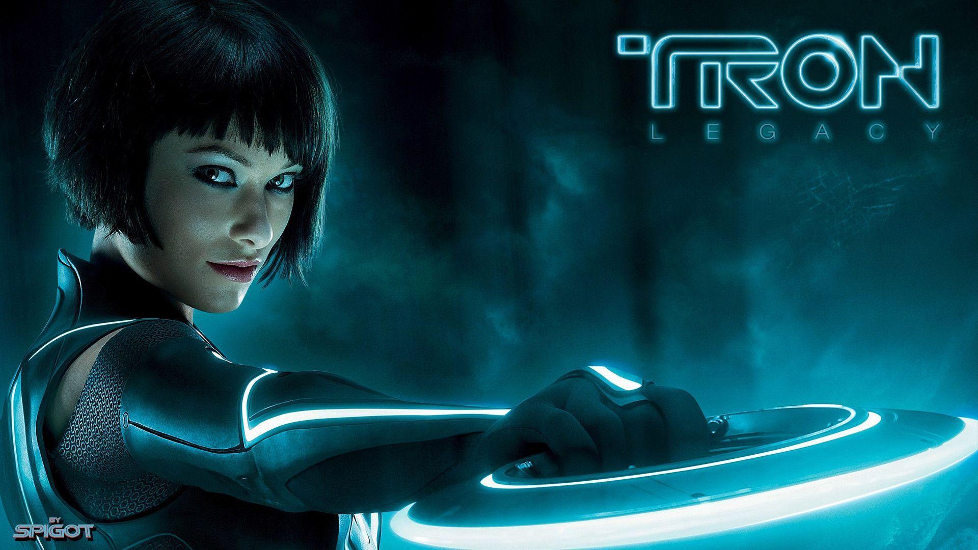 1920x1080 Tron Legacy Olivia Wilde Wallpaper