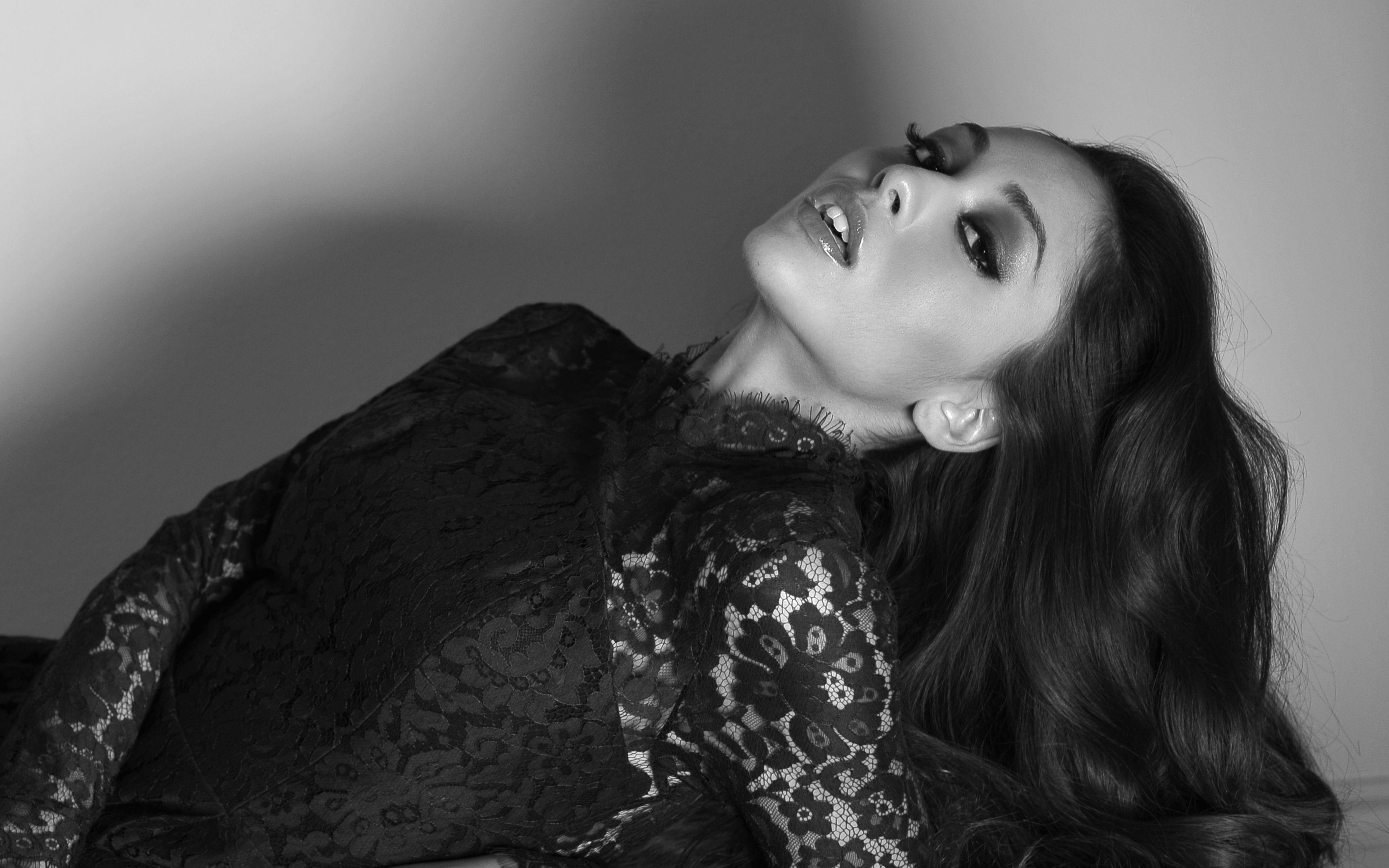 3840x2400 Download wallpaper Lindsey Morgan, American actress, 4k