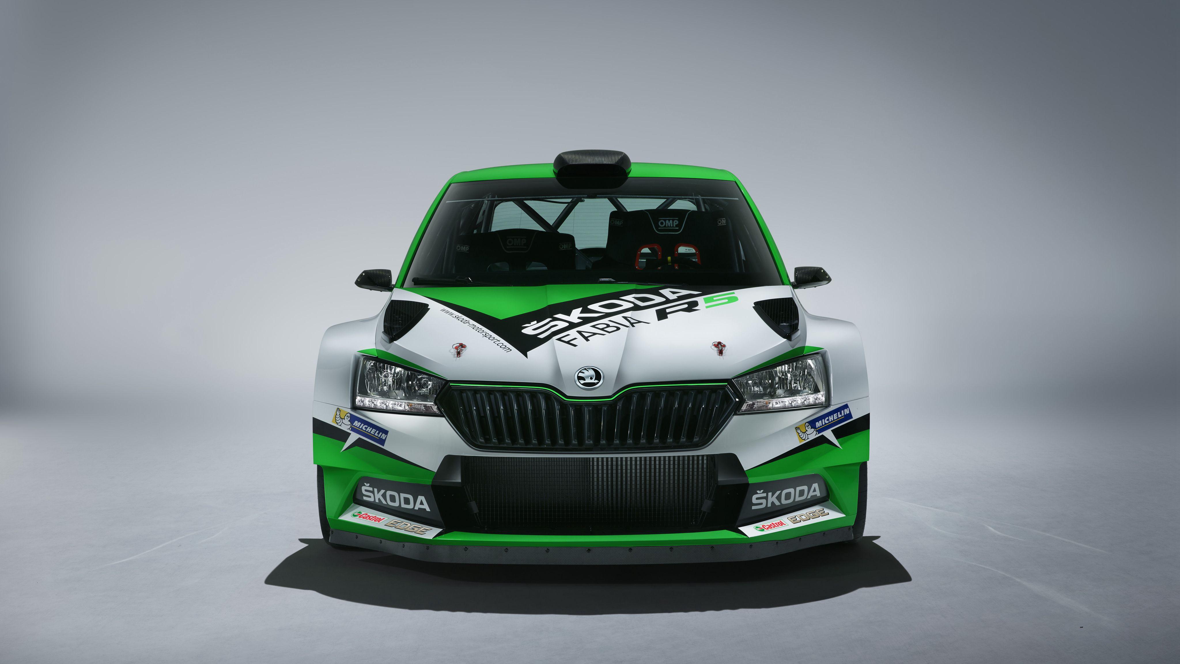 4096x2304 Skoda Fabia R5 Concept 2019 4K Wallpaper