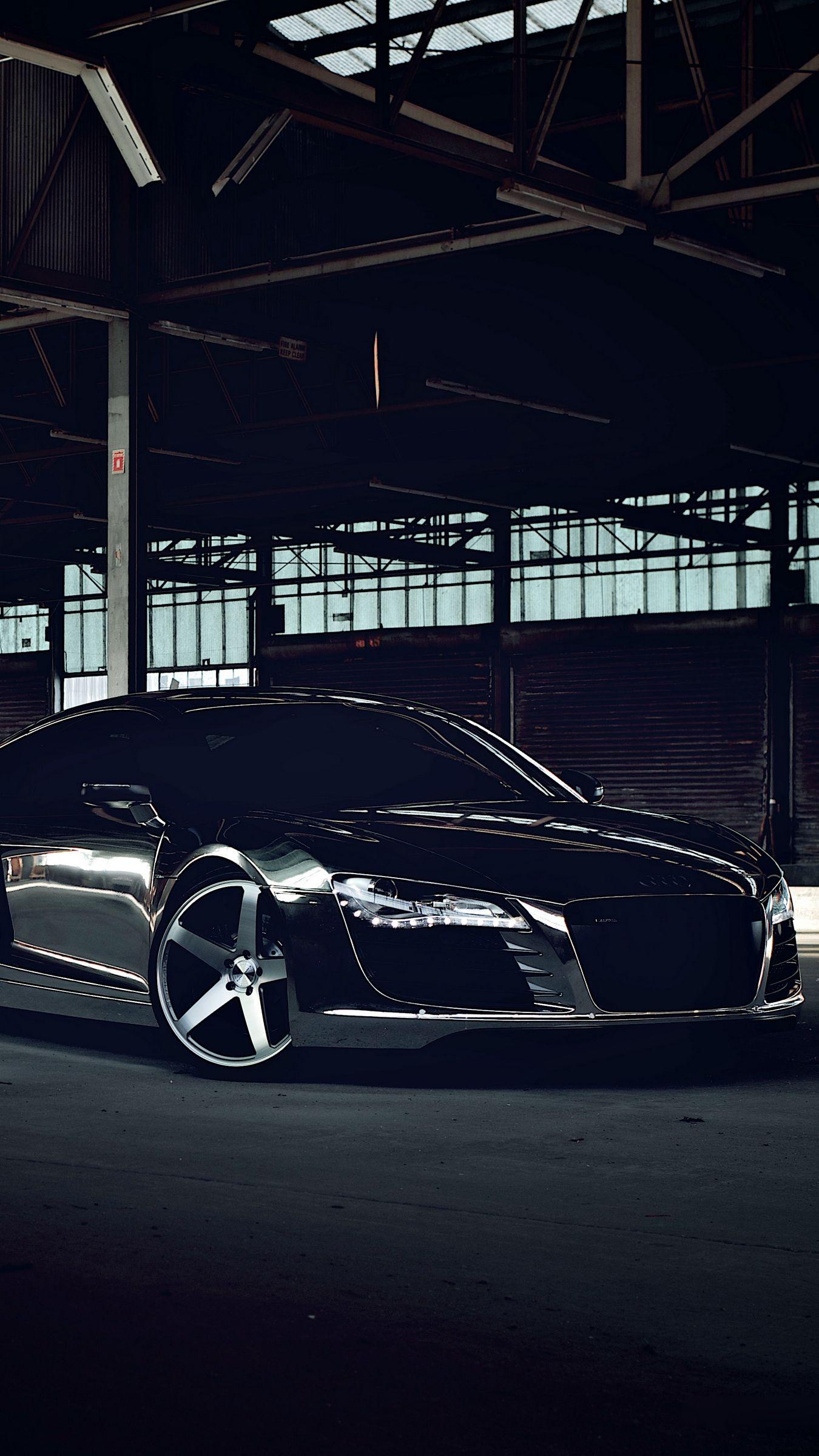 1350x2400 Download Wallpaper 1350x2400 Audi, R Chrome, Black, Cw 5