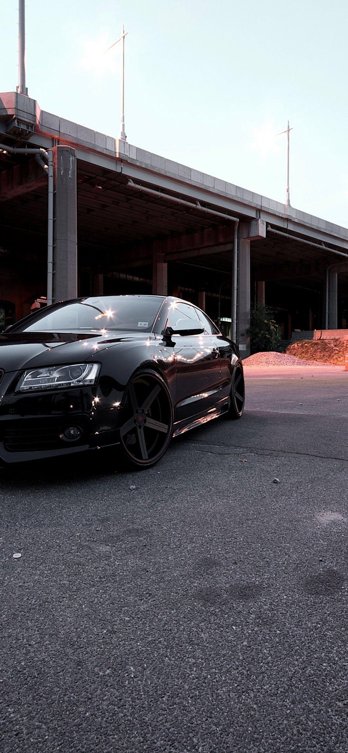 1125x2436 Download 1125x2436 Audi Rs Black, Front View, Cars