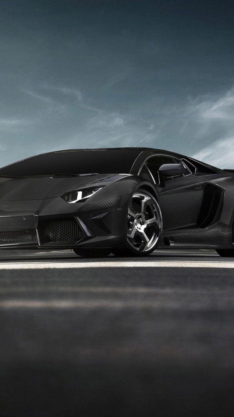 750x1334 Free download Lamborghini Aventador Carbon Black iPhone 6
