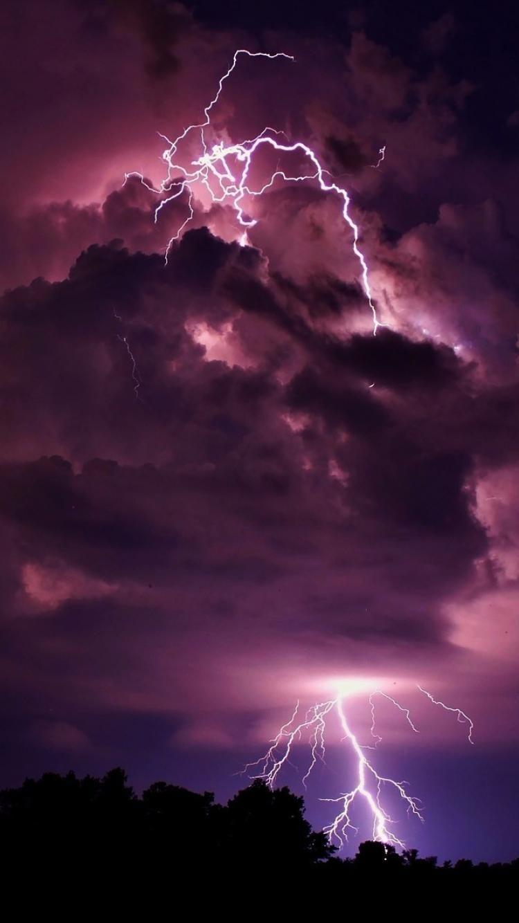 Lightning iPhone Wallpapers - Top Free Lightning iPhone Backgrounds ...