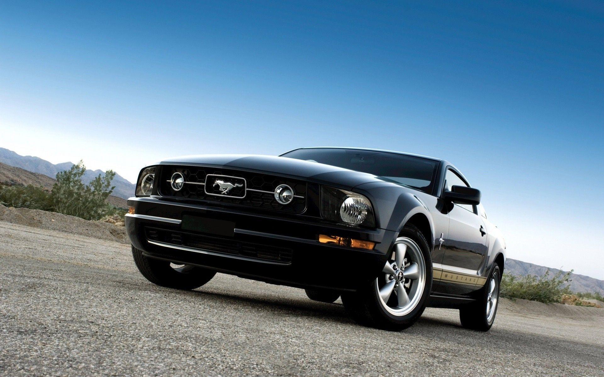 1920x1200 Ford Mustang Black