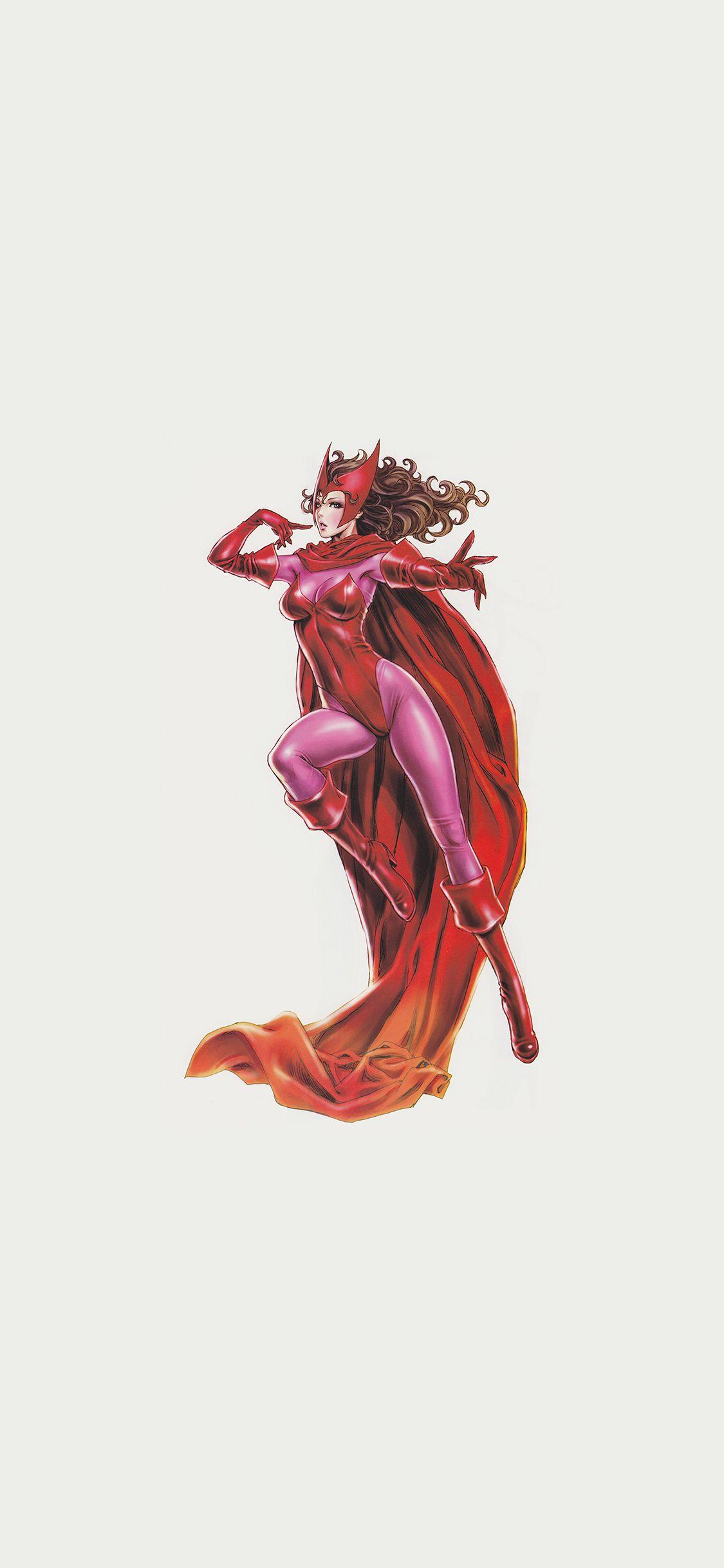 1125x2436 iPhonePapers witch avengers comics illust art