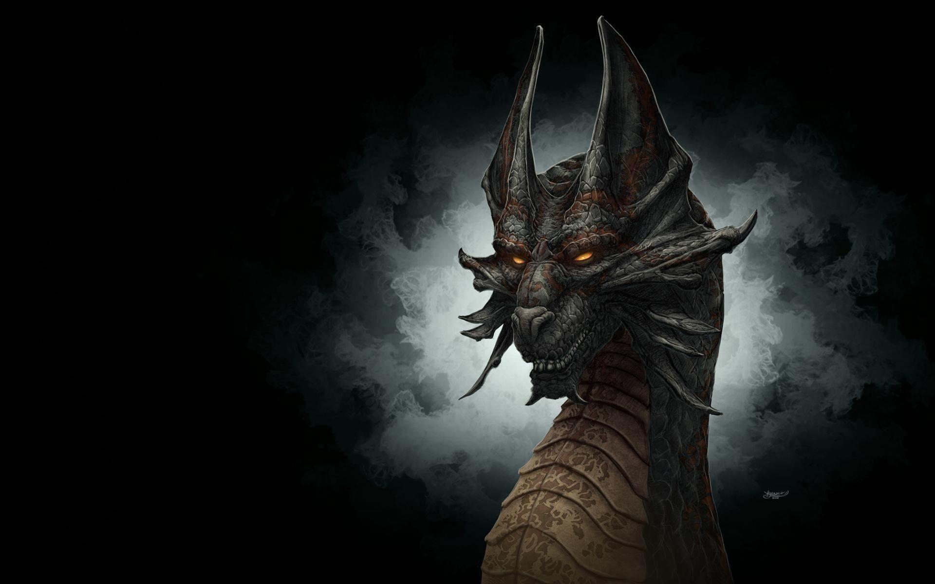 1920x1200 Dragon Head Wallpaper