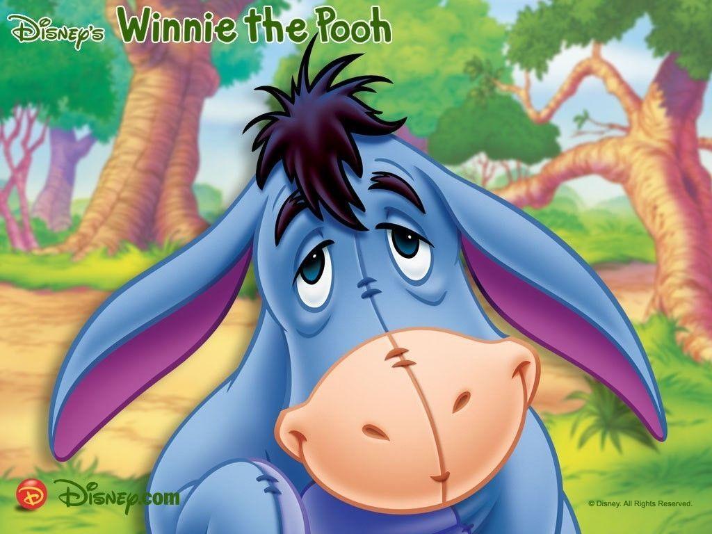1024x768 Eeyore Background